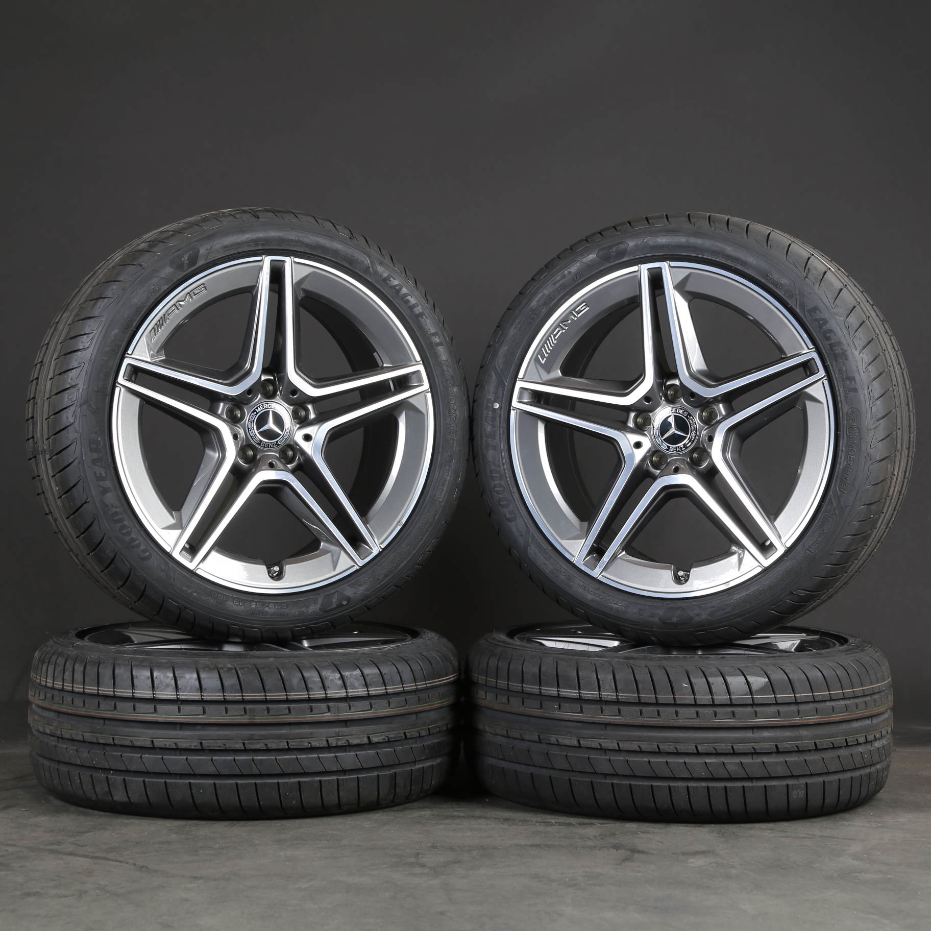 Llantas de verano de 19 pulgadas originales AMG Mercedes CLS C257 A2574011500 neumáticos de verano