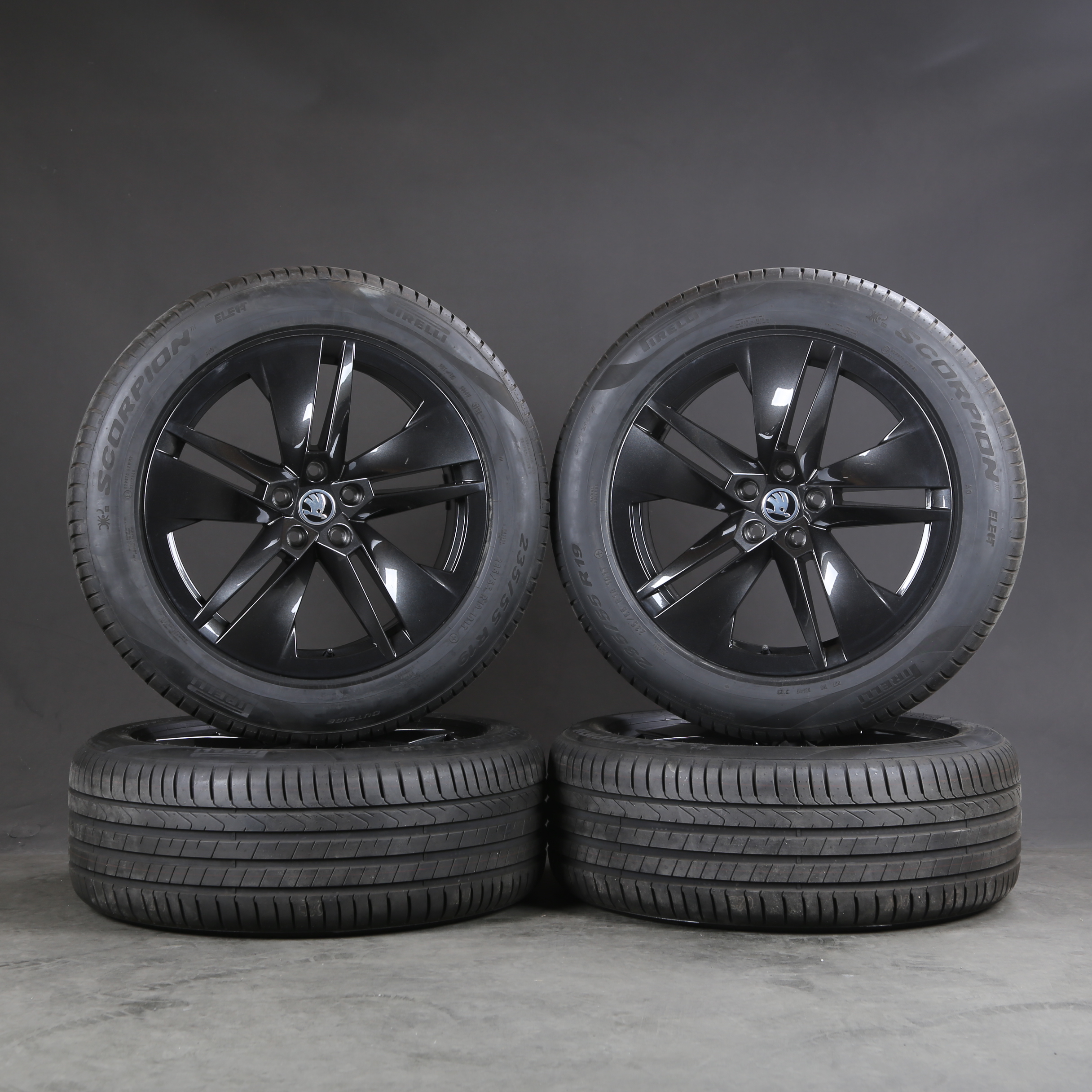 19 inch summer wheels original Skoda Enyaq iV Proteus 5LA601025C summer tires