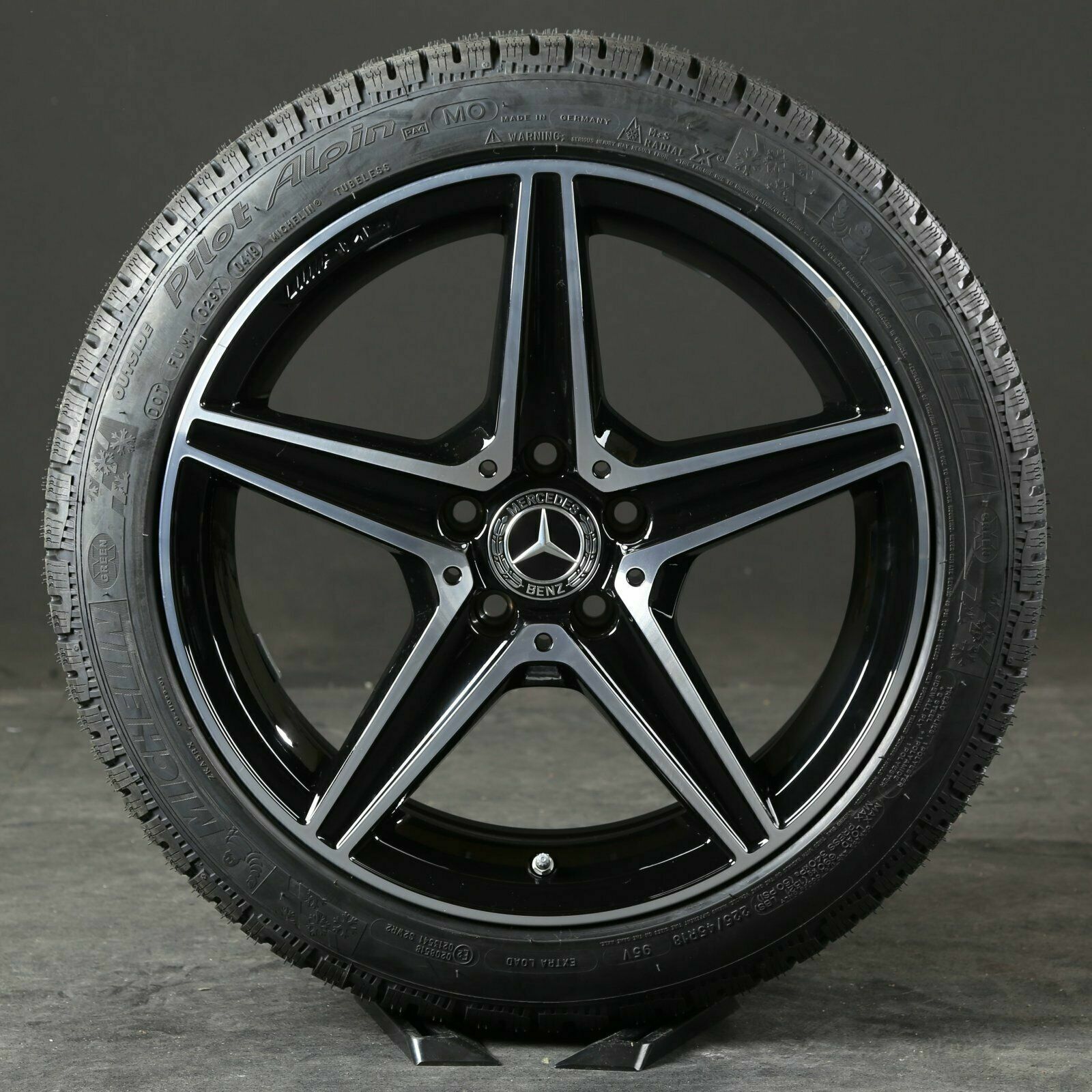 18 pouces roues d'hiver d'origine Mercedes Classe C C43 C205 AMG A2054014800 W205