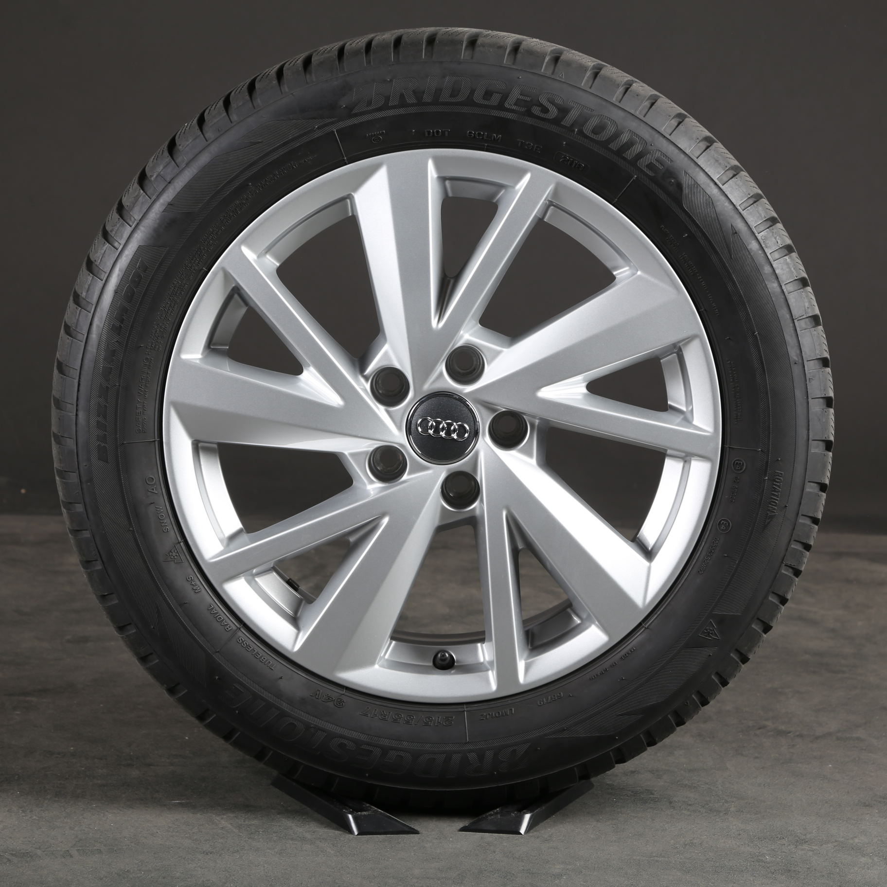 17 pouces roues d'hiver d'origine Audi Q2 GA GAB S-Line 81A601025C pneus d'hiver