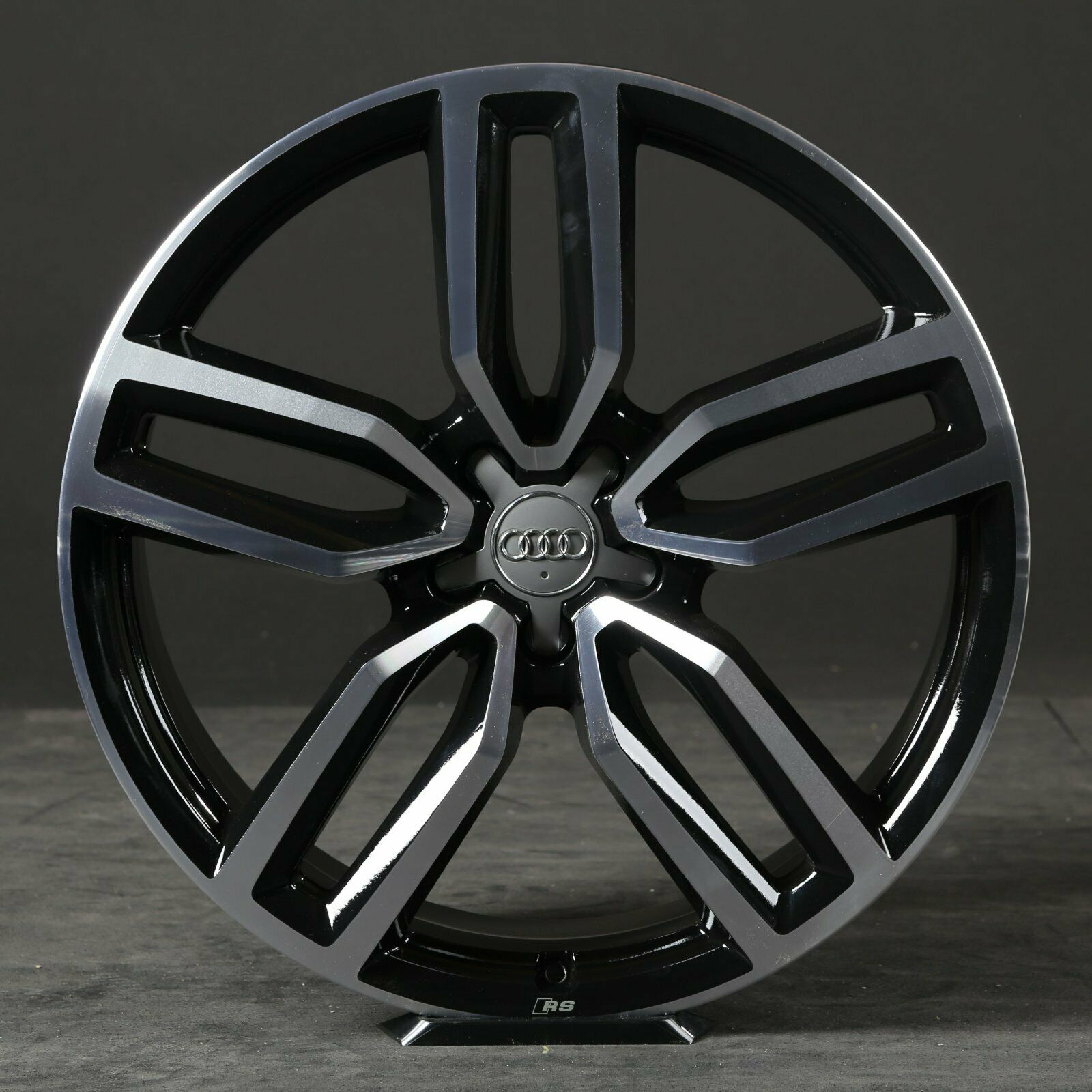 Llantas de aleación Audi Q5 SQ5 8R originales de 21 pulgadas con diseño de estrella de radios dobles 8R0601025CP