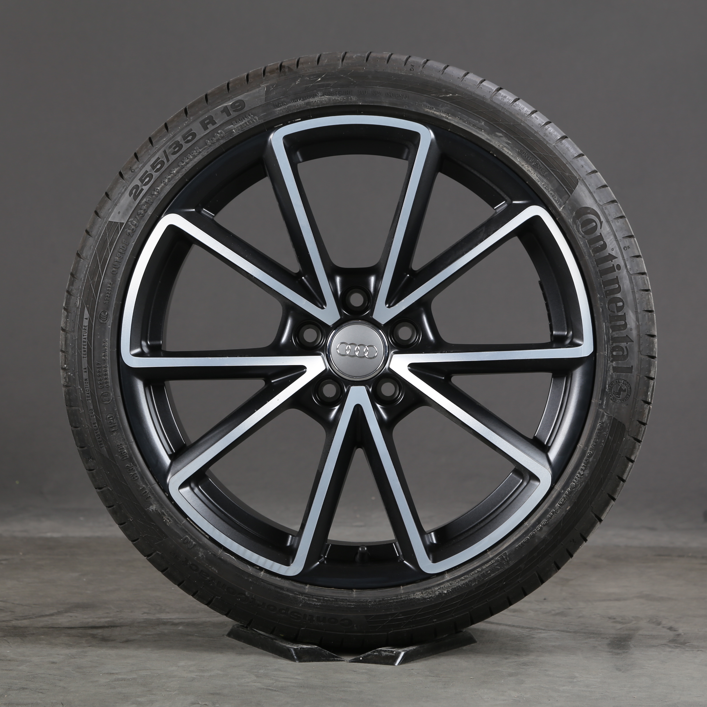 19 pouces roues d'été d'origine Audi A4 S4 8K S-Line 8K0601025CT pneus d'été