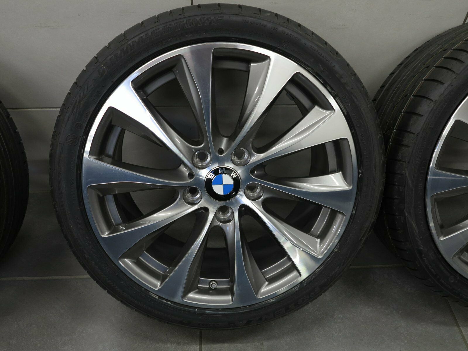 18 pouces roues d'été d'origine BMW Série 1 Série 2 F20 F21 F22 F23 387 6796216 jantes alu