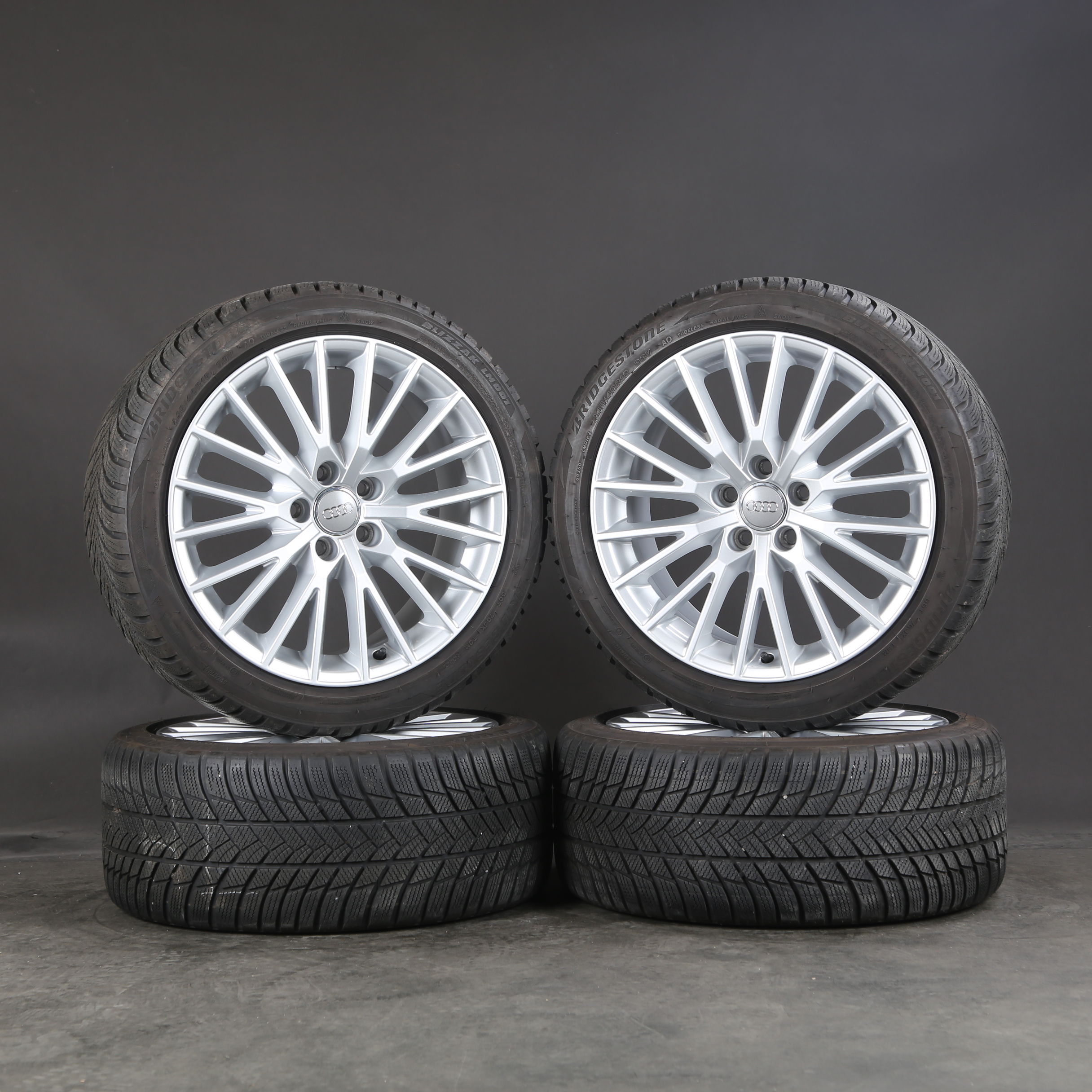 18 pouces roues d'hiver d'origine Audi TT TTS 8S FV S-Line 8S0601025D pneus d'hiver