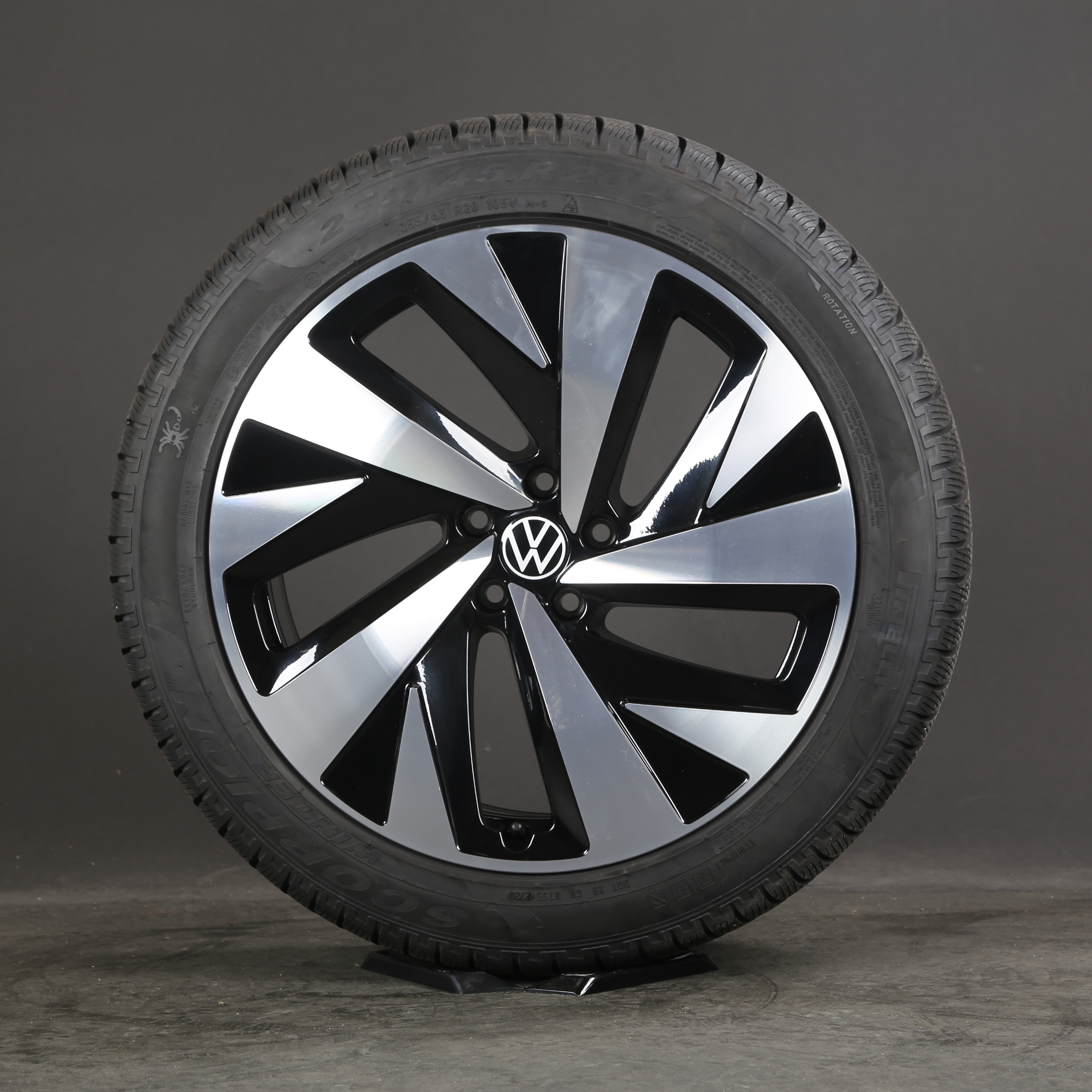 ruedas de invierno de 20 pulgadas originales VW ID.4 ID.5 Drammen 11A601025A Neumáticos de invierno