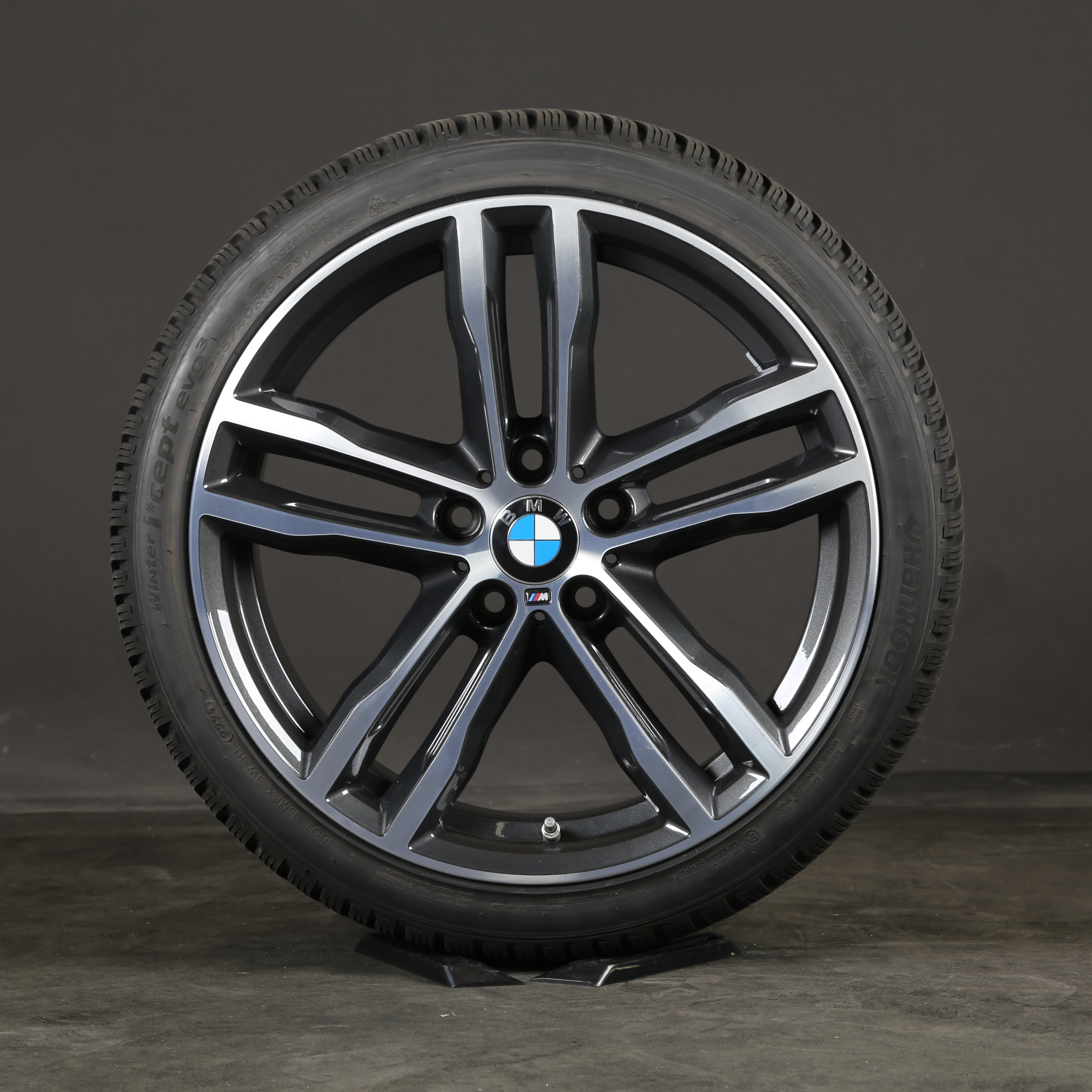 19 pouces roues d'hiver d'origine BMW Série 3 F30 F31 Série 4 F32 F33 F36 M704 8043650