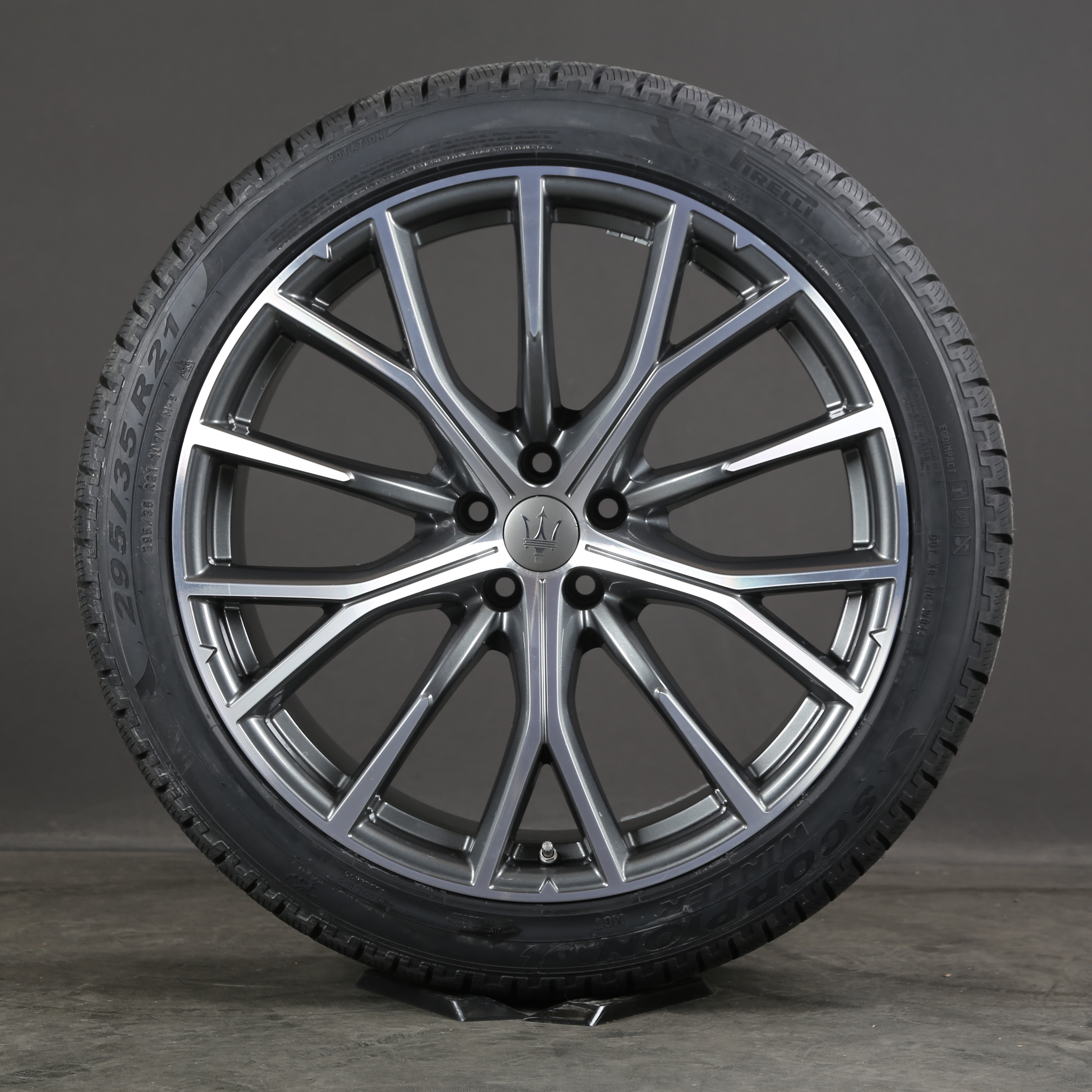 21 pouces roues d'hiver originales Maserati Grecale 670171185 pneus d'hiver