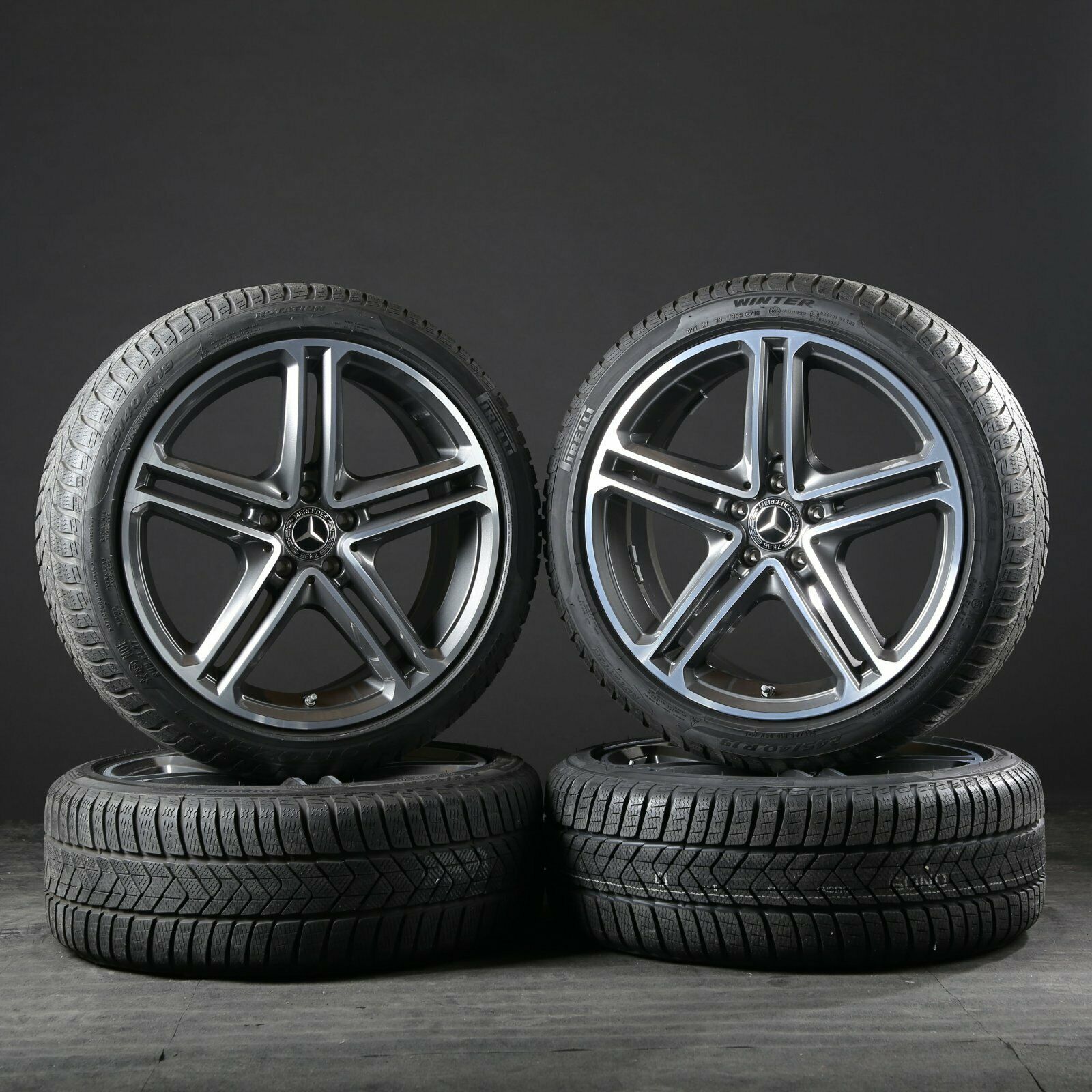 19 inch winterwielen originele Mercedes CLS C257 A2574011200 velgen Aluminium velgen