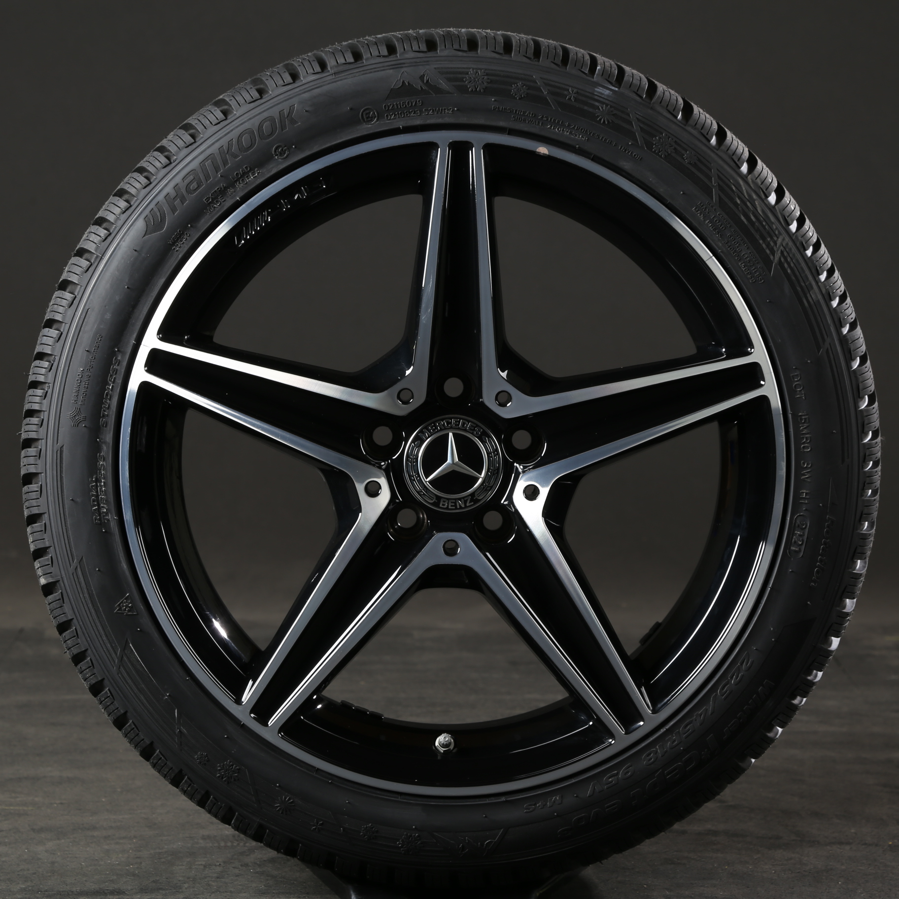 18 pouces roues d'hiver d'origine Mercedes Classe C W205 S205 C205 AMG A2054011100
