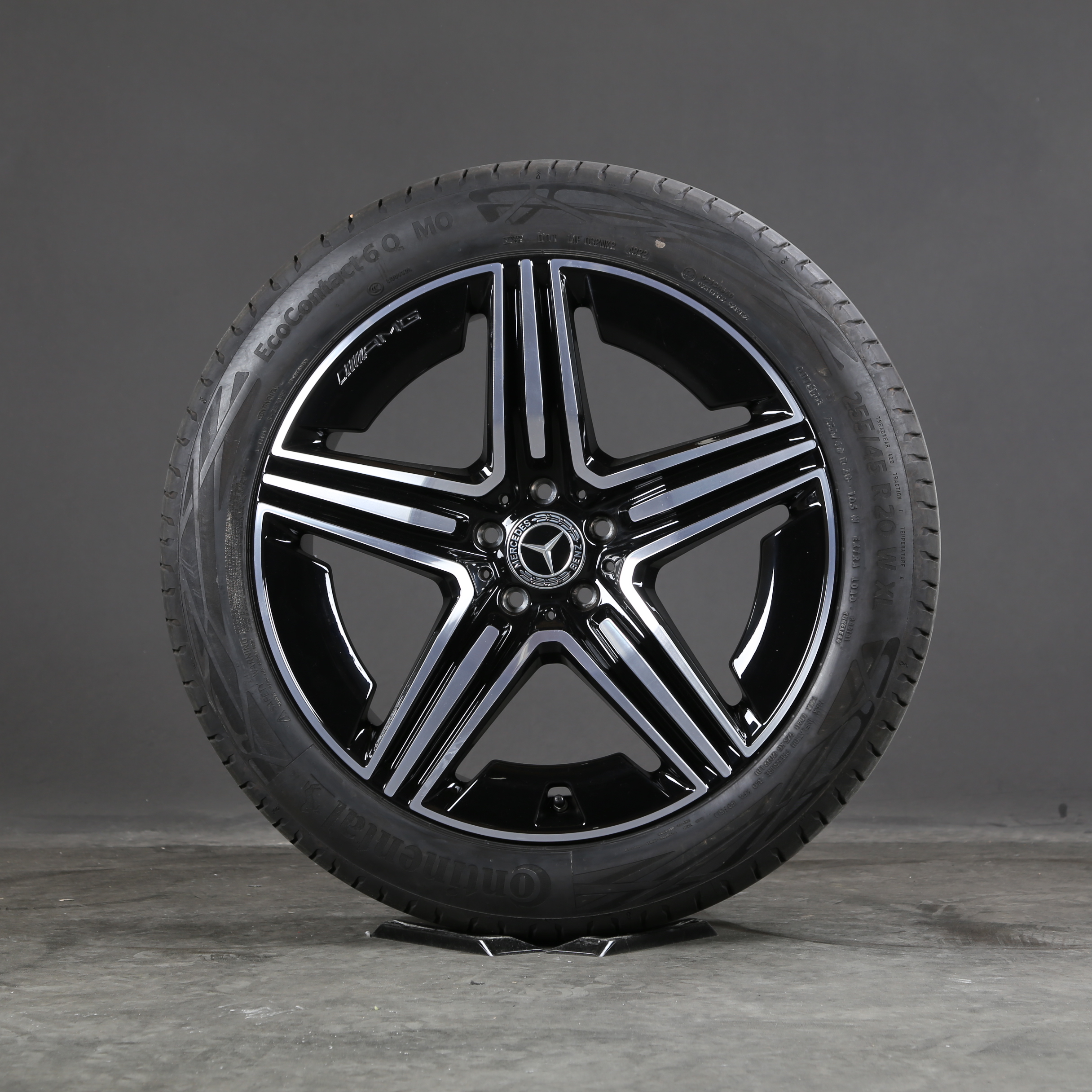 20 pouces roues d'été d'origine Mercedes GLC X254 AMG A2544010600 pneus d'été