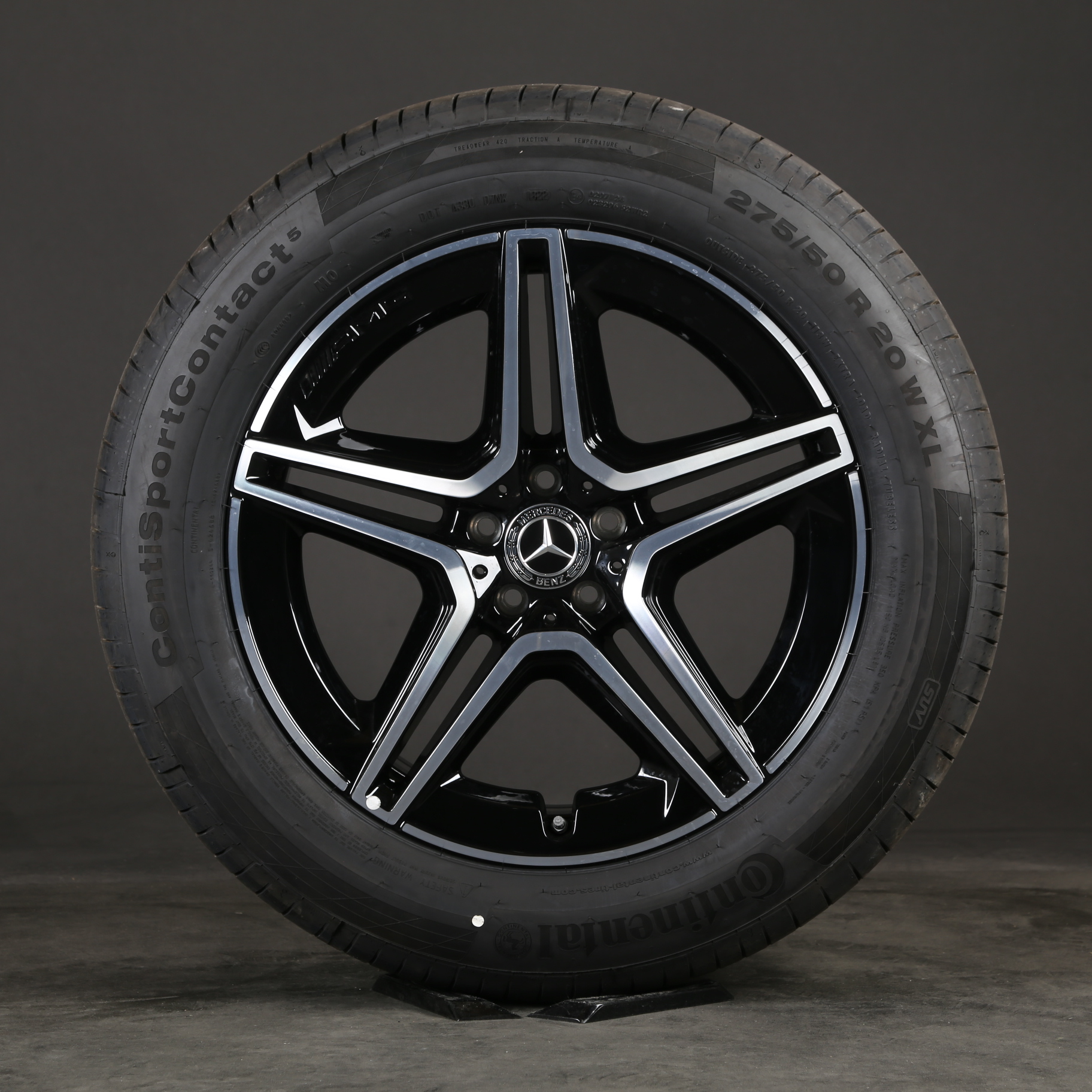 20 pouces roues d'été d'origine Mercedes GLE AMG C167 V167 A1674013200