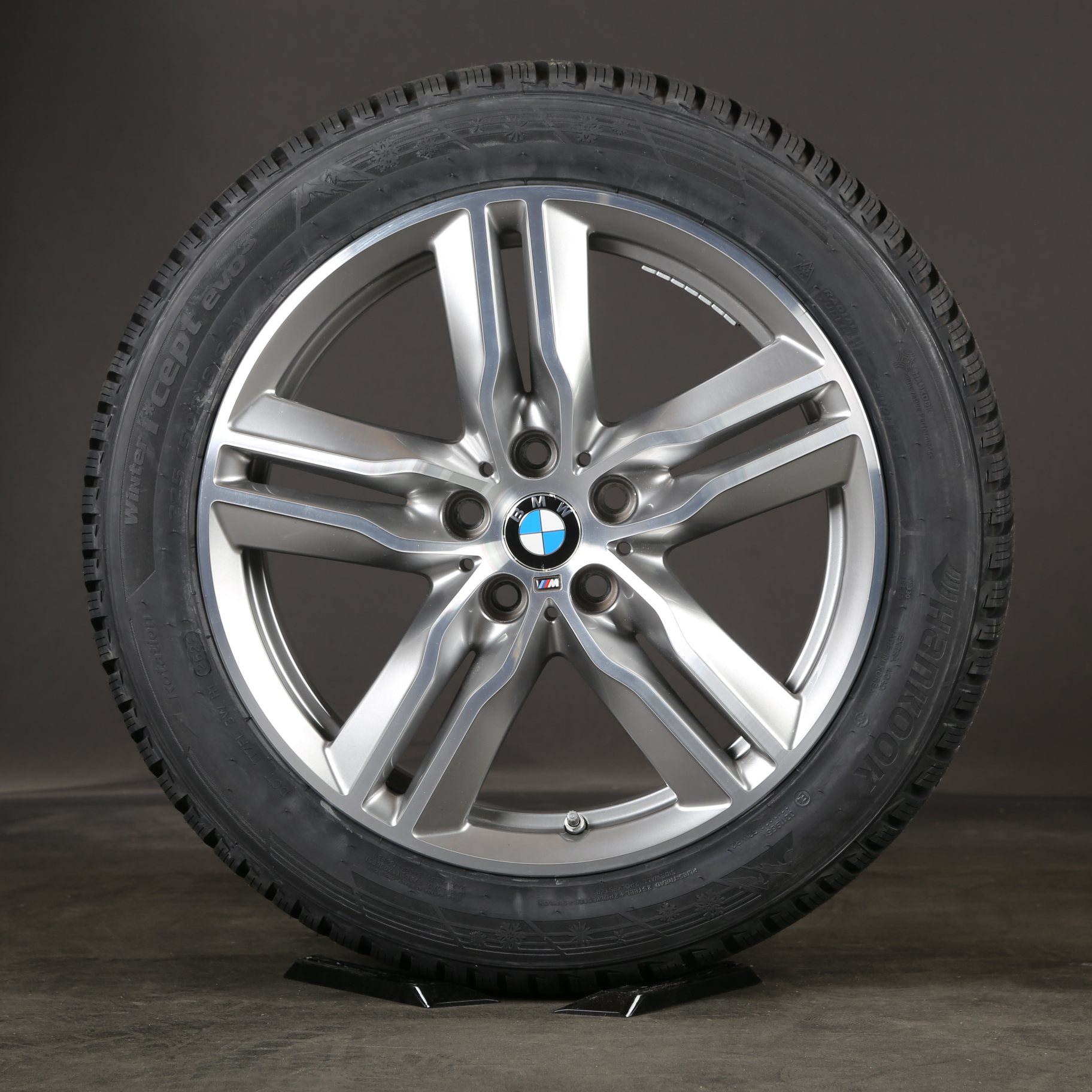 18 pouces roues d'hiver d'origine BMW X1 xDrive25e X2 F48 F39 M570 7850456