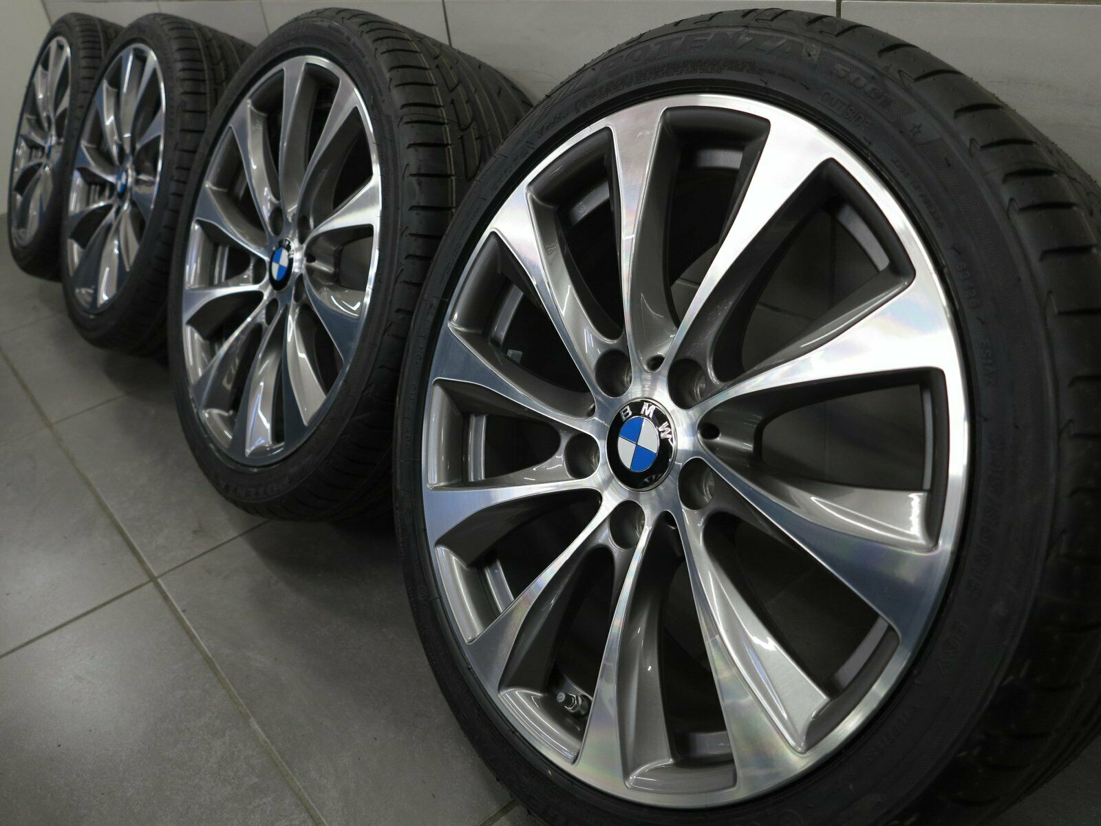 18 pouces roues d'été d'origine BMW Série 1 Série 2 F20 F21 F23 F22 387 6796216 Jantes