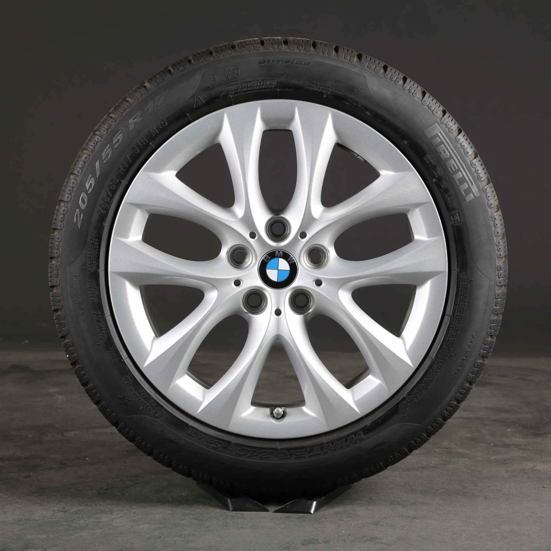 17 pouces roues d'hiver d'origine BMW Série 2 GT F46 Active Tourer F45 479 6855088