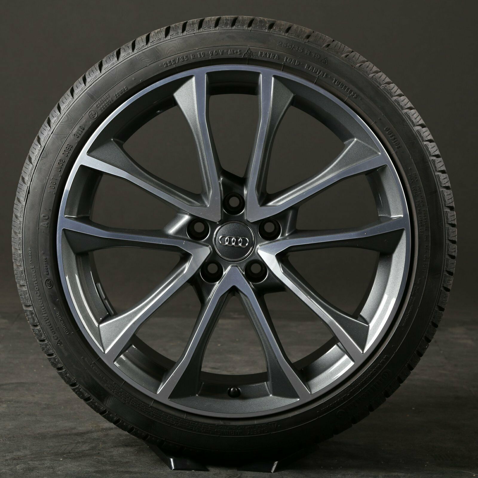 19 pouces roues d'hiver d'origine Audi S4 Facelift 8W S-Line pneus d'hiver 8W0601025BF