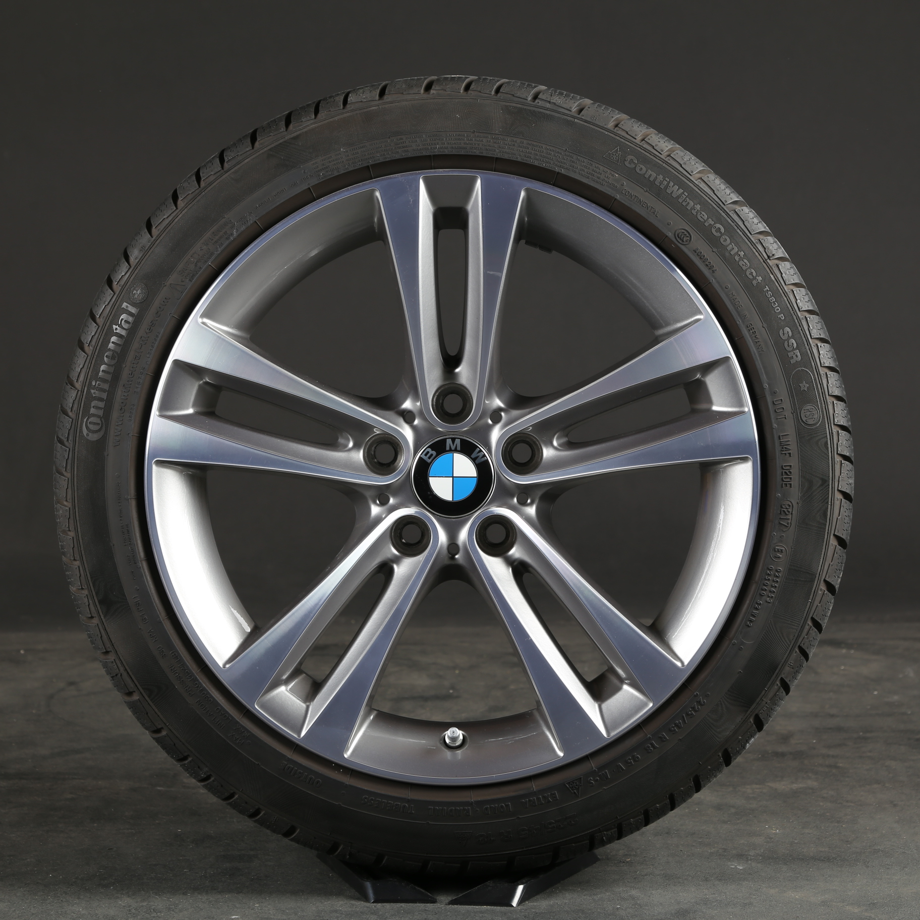 18 pouces roues d'hiver d'origine BMW Série 3 F30 F31 Série 4 F32 F33 F36 Jantes 397 6796247