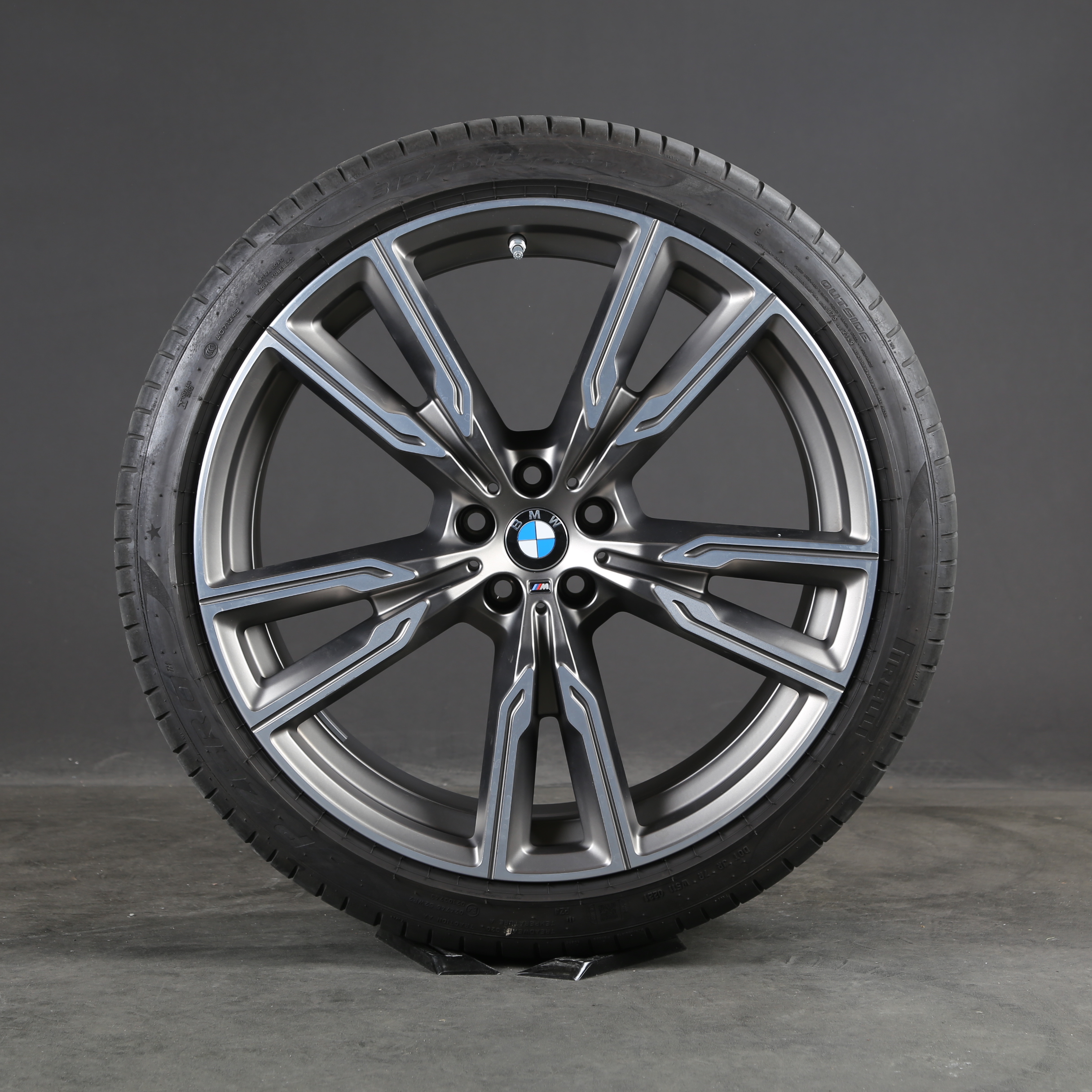 22 pouces roues d'été d'origine BMW X6 G06 X5 G05 M747 8072002 pneus d'été
