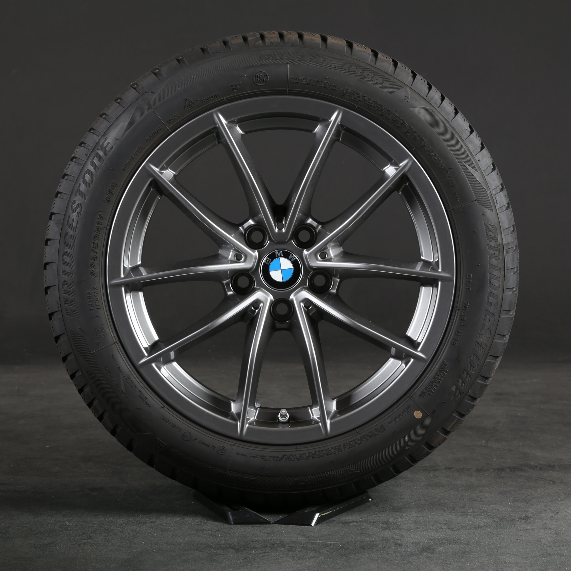 17 pouces roues d'hiver d'origine BMW Z4 G29 6886152 rayons en V 786 6886153