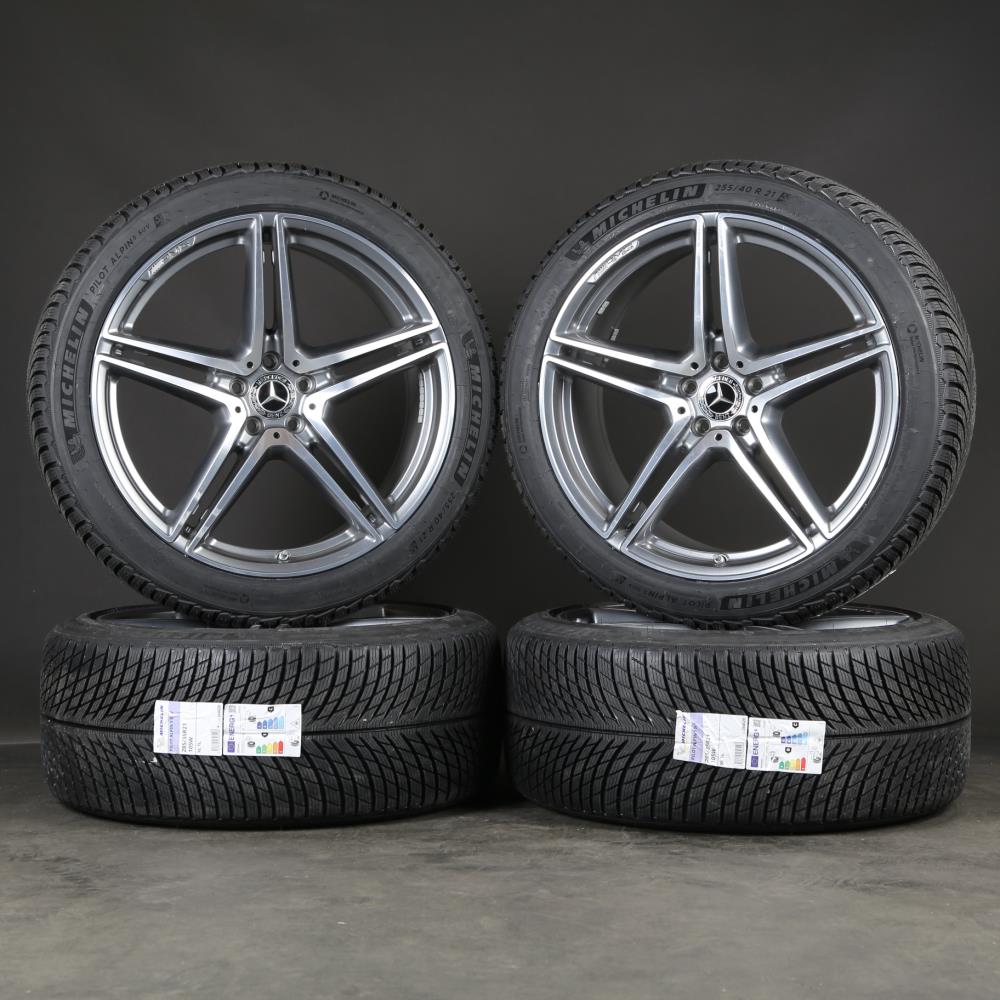 21 pouces roues d'hiver d'origine Mercedes AMG S63 W223 A2234012100 pneus d'hiver