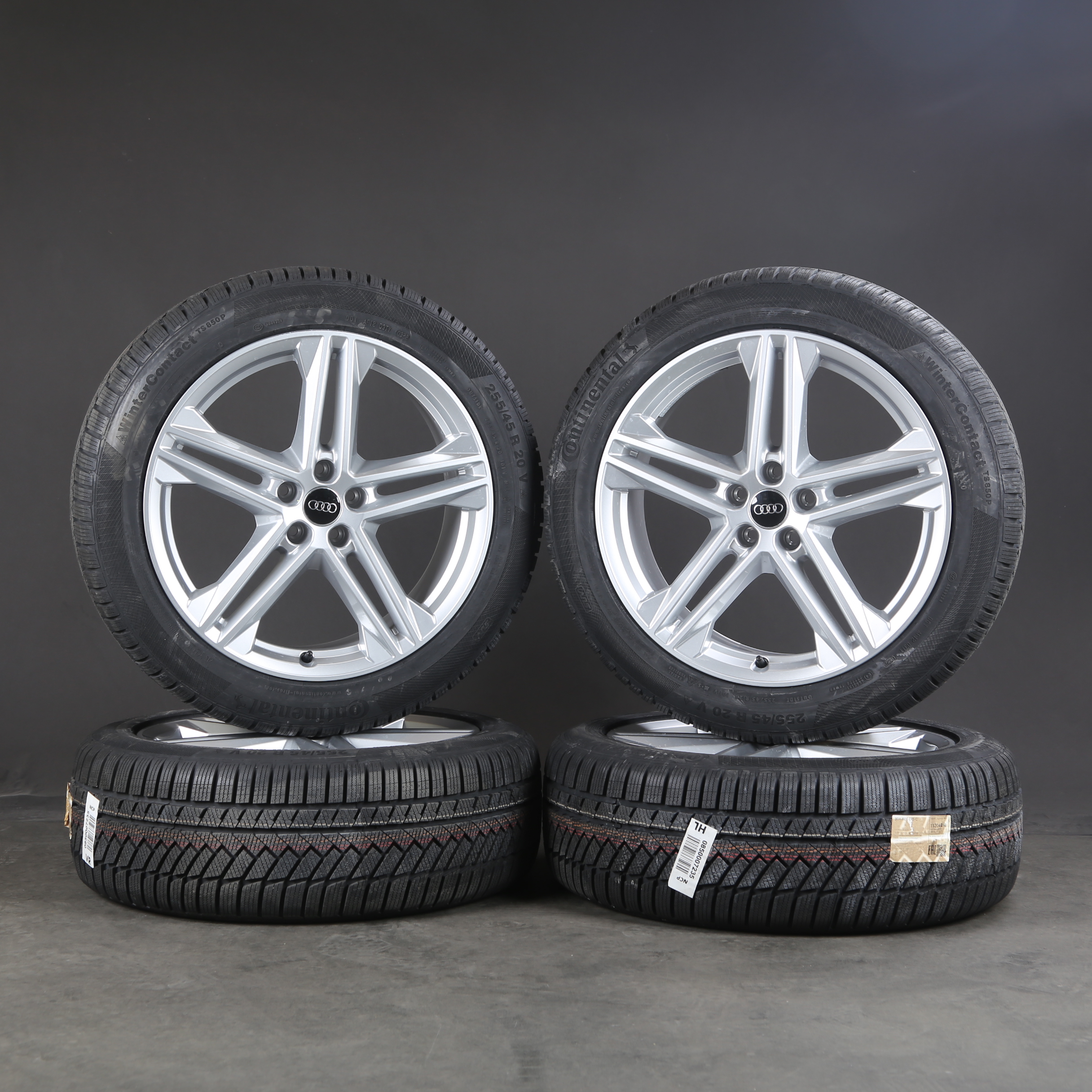 20 pouces roues d'hiver d'origine Audi Q5 SQ5 FY FYB 80A601025N S-Line pneus d'hiver