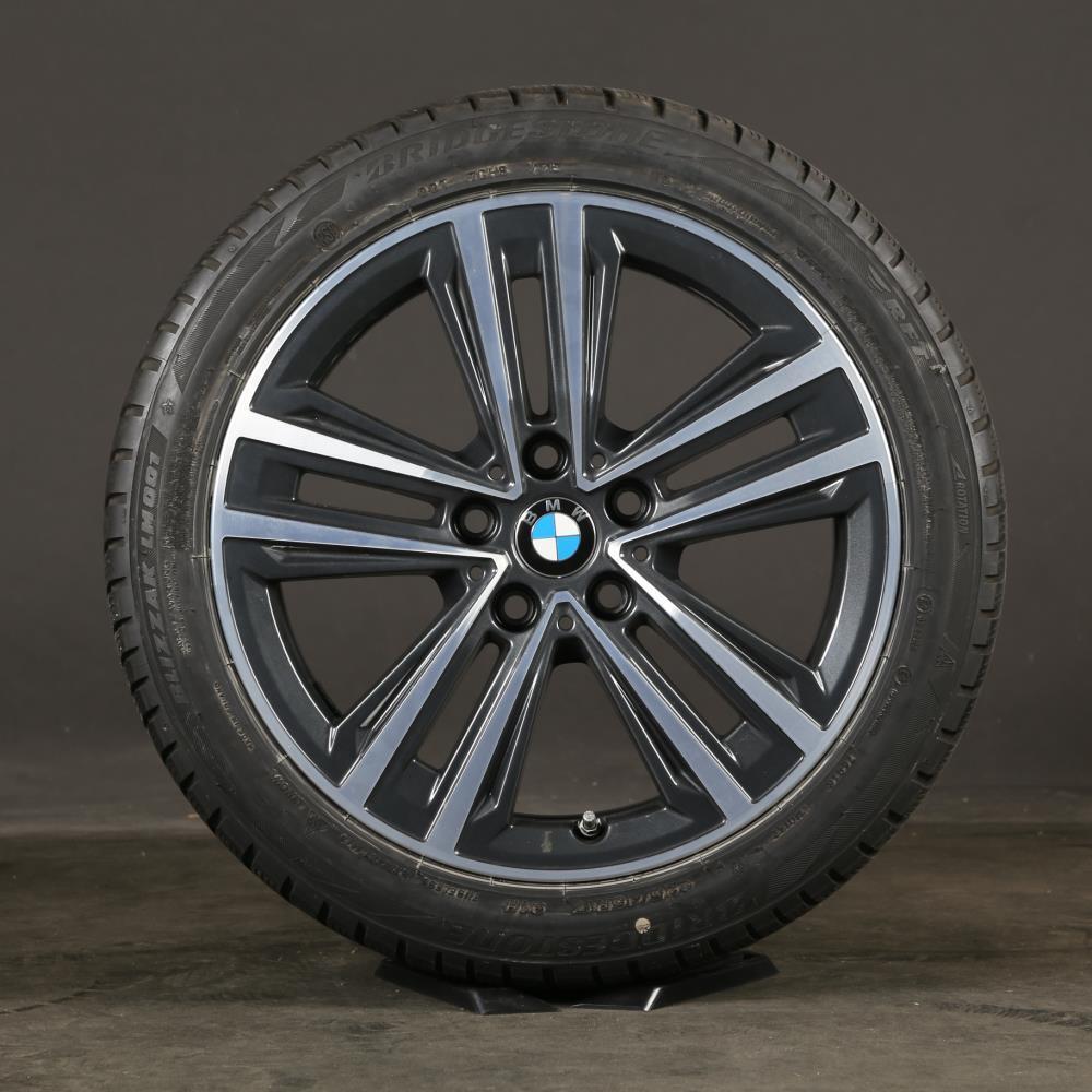 17 pouces roues d'hiver BMW Série 1 F40 Série 2 F44 original 548 6884022 pneus d'hiver