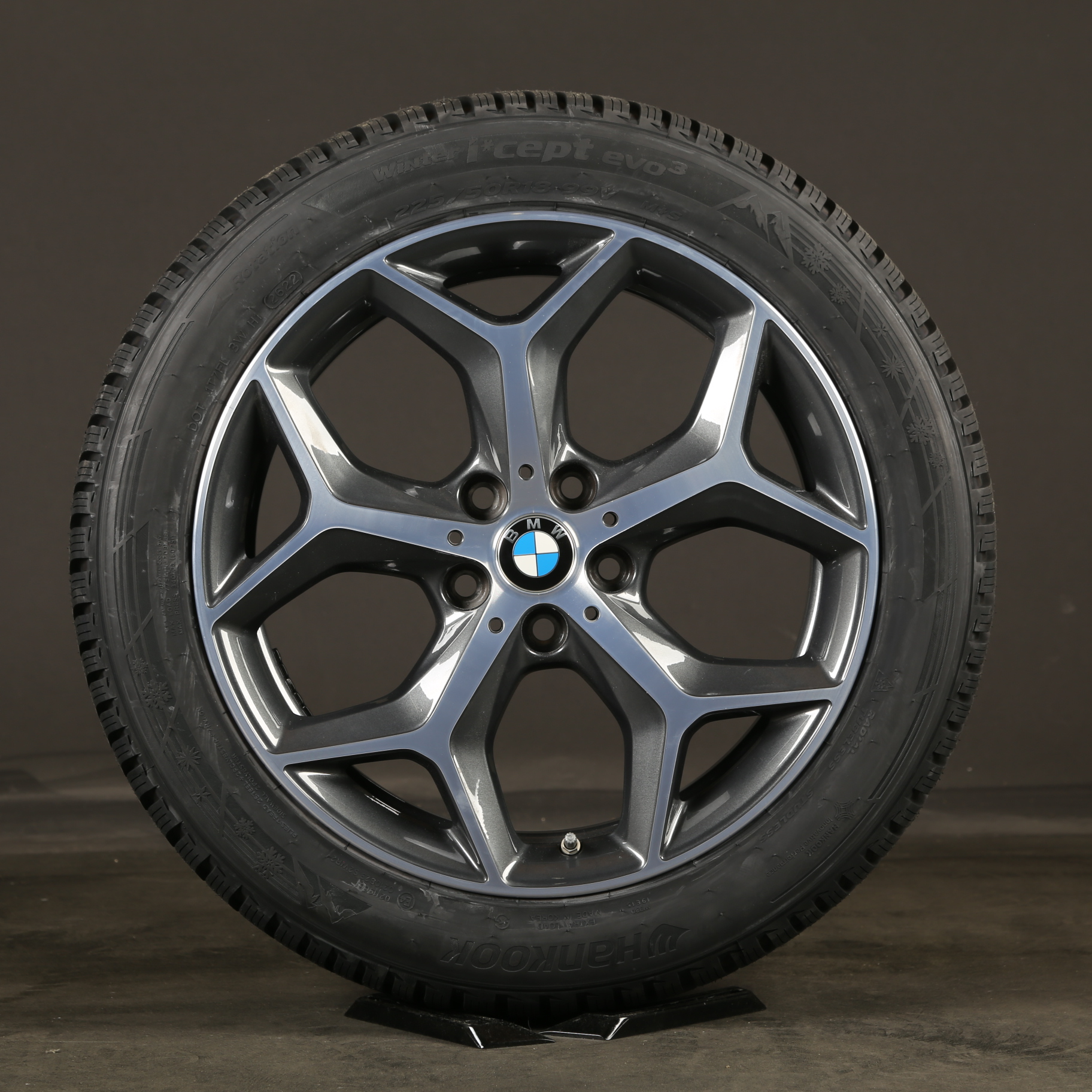 18 pouces roues d'hiver originales BMW X1 xDrive25e F48 X2 F39 Styling 569 6856070