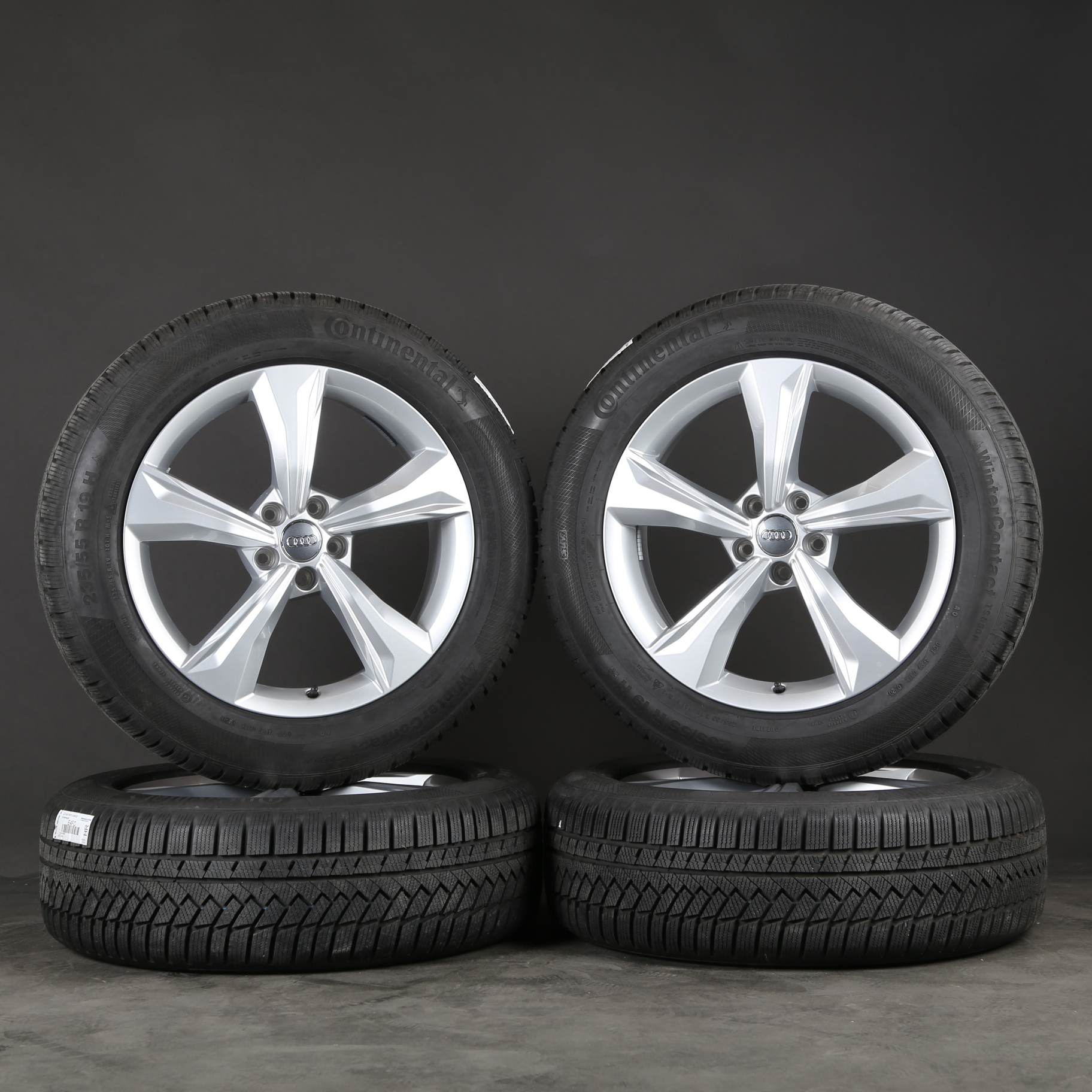19 pouces roues d'hiver d'origine Audi Q5 FY 80A601025K S-Line SQ5 pneus d'hiver