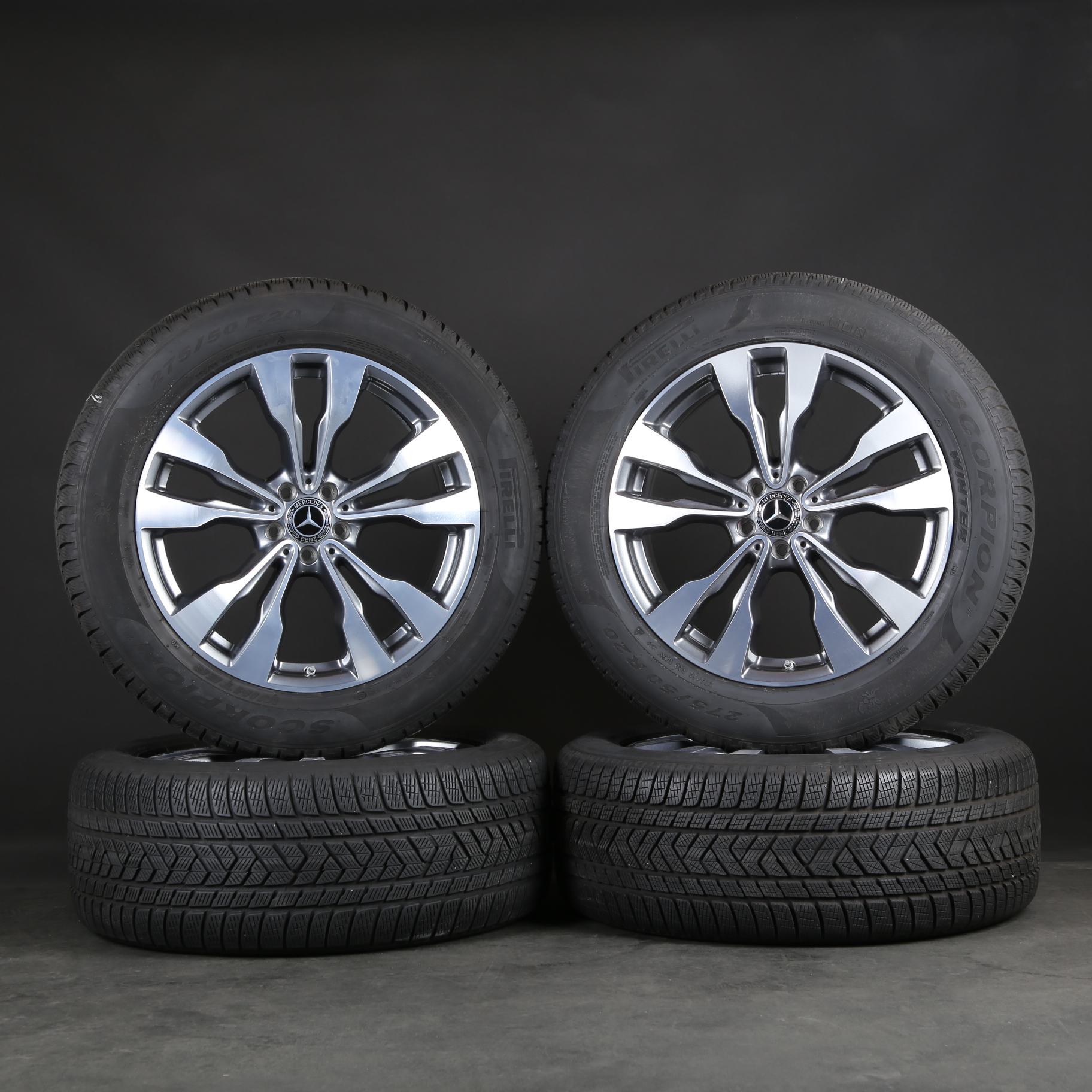 20 pouces roues d'hiver d'origine Mercedes GLE Coupé C292 A2924010800 A2924010900