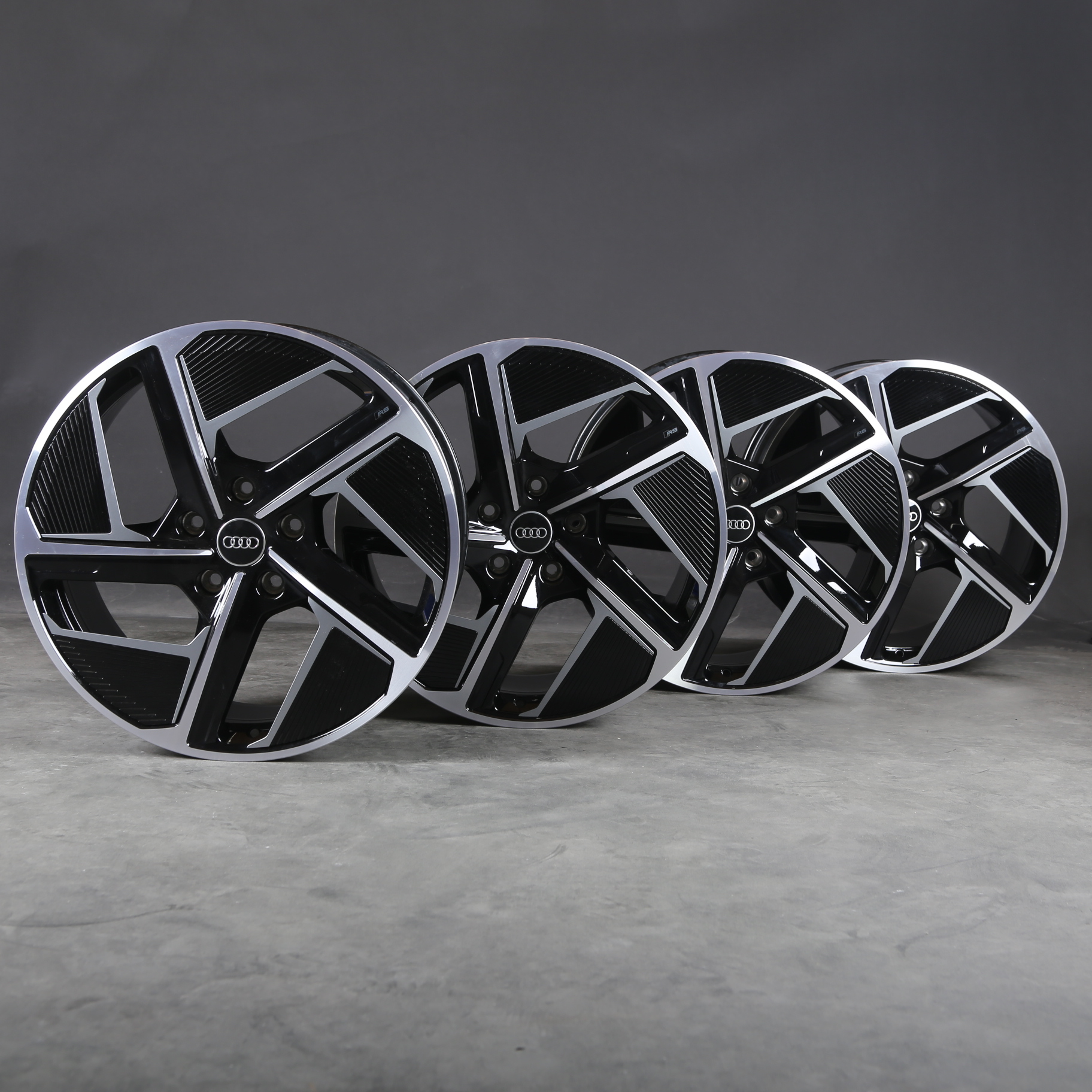 Llantas de 20 pulgadas originales Audi e-tron GT FW Aero de aluminio 4J3601025F 4J3601025H