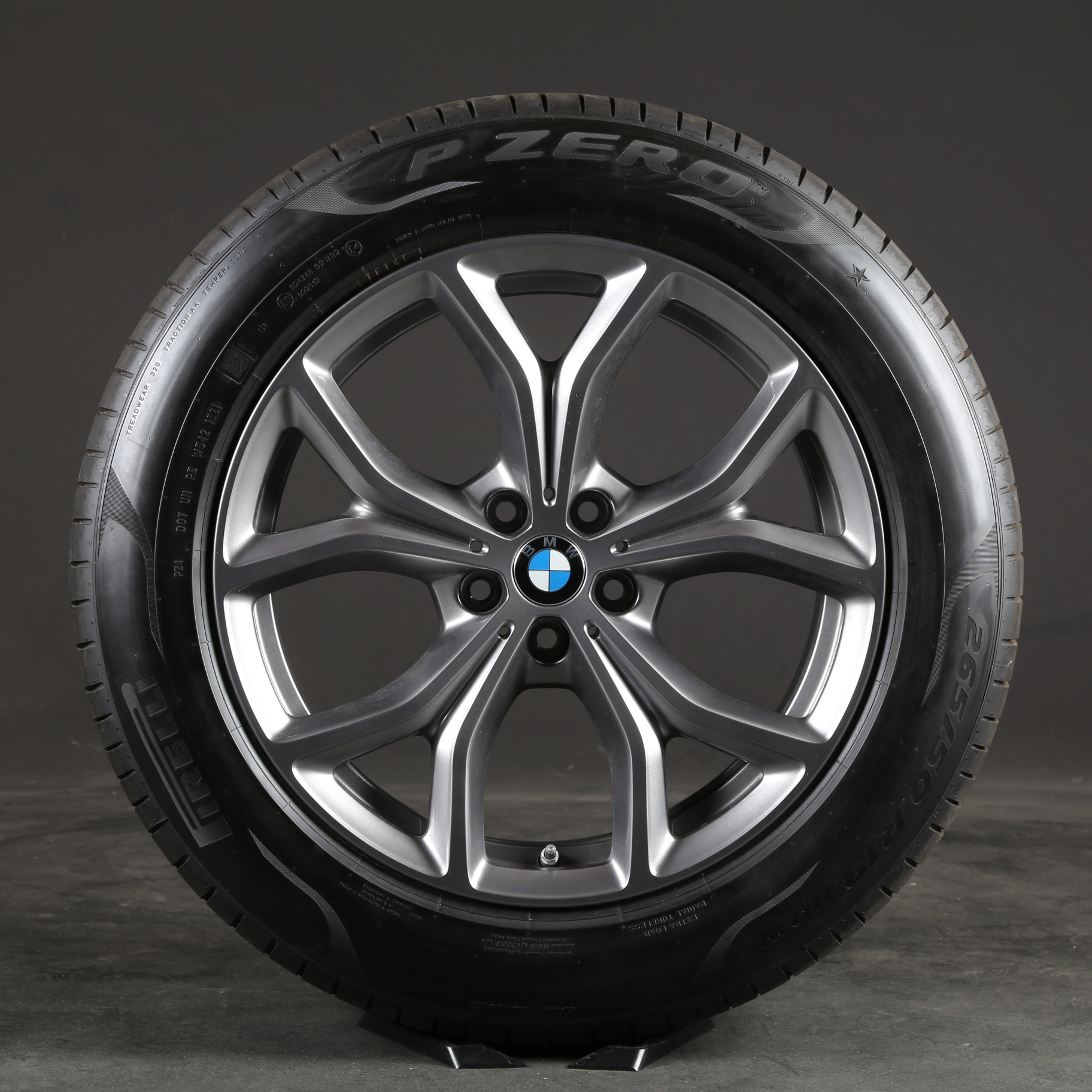 19 inch BMW X5 G05 X6 G06 zomerwielen origineel 735 aluminium velgen 6883752 Ferricgrey