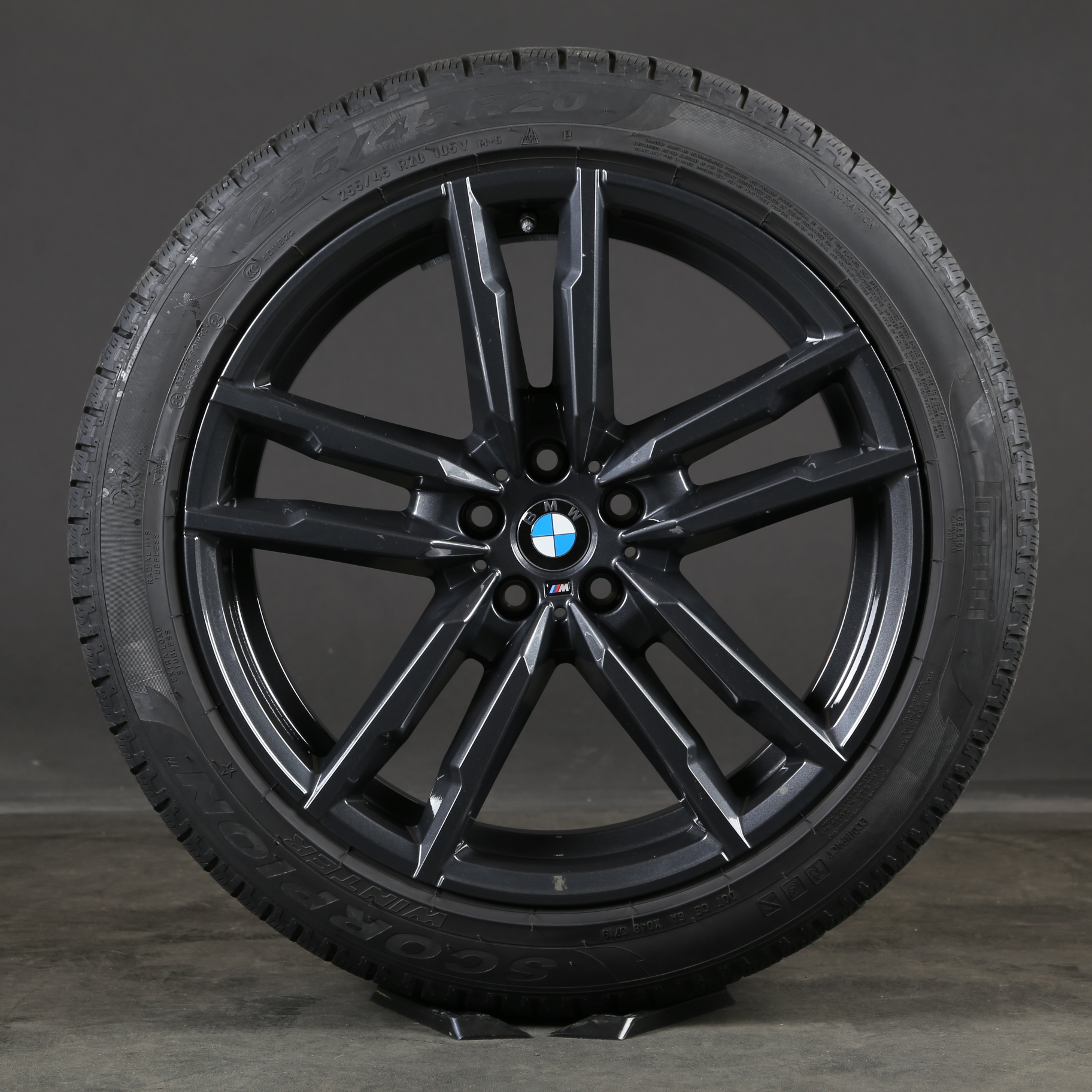 20 pouces roues d'hiver d'origine BMW X3M F97 X4M F98 M764 8059723 8059724 764M