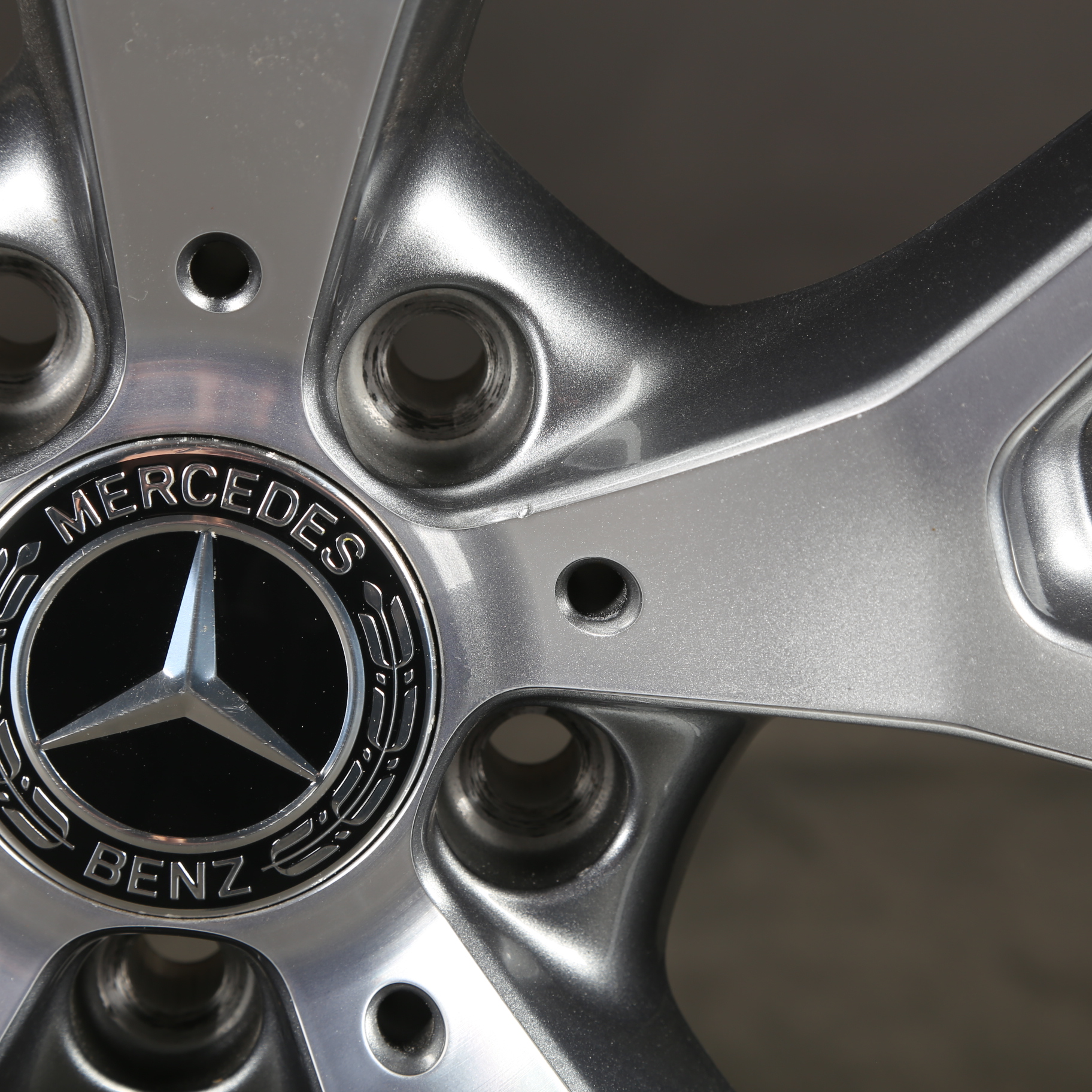 20-inch zomerwielen originele Mercedes GLC C253 X253 AMG A2534015500 velgen