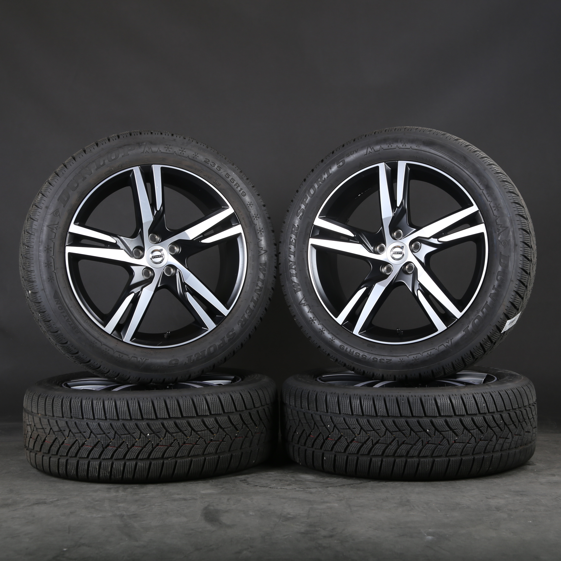 19 pouces roues d'hiver d'origine Volvo XC60 II 246 32327353 pneus d'hiver