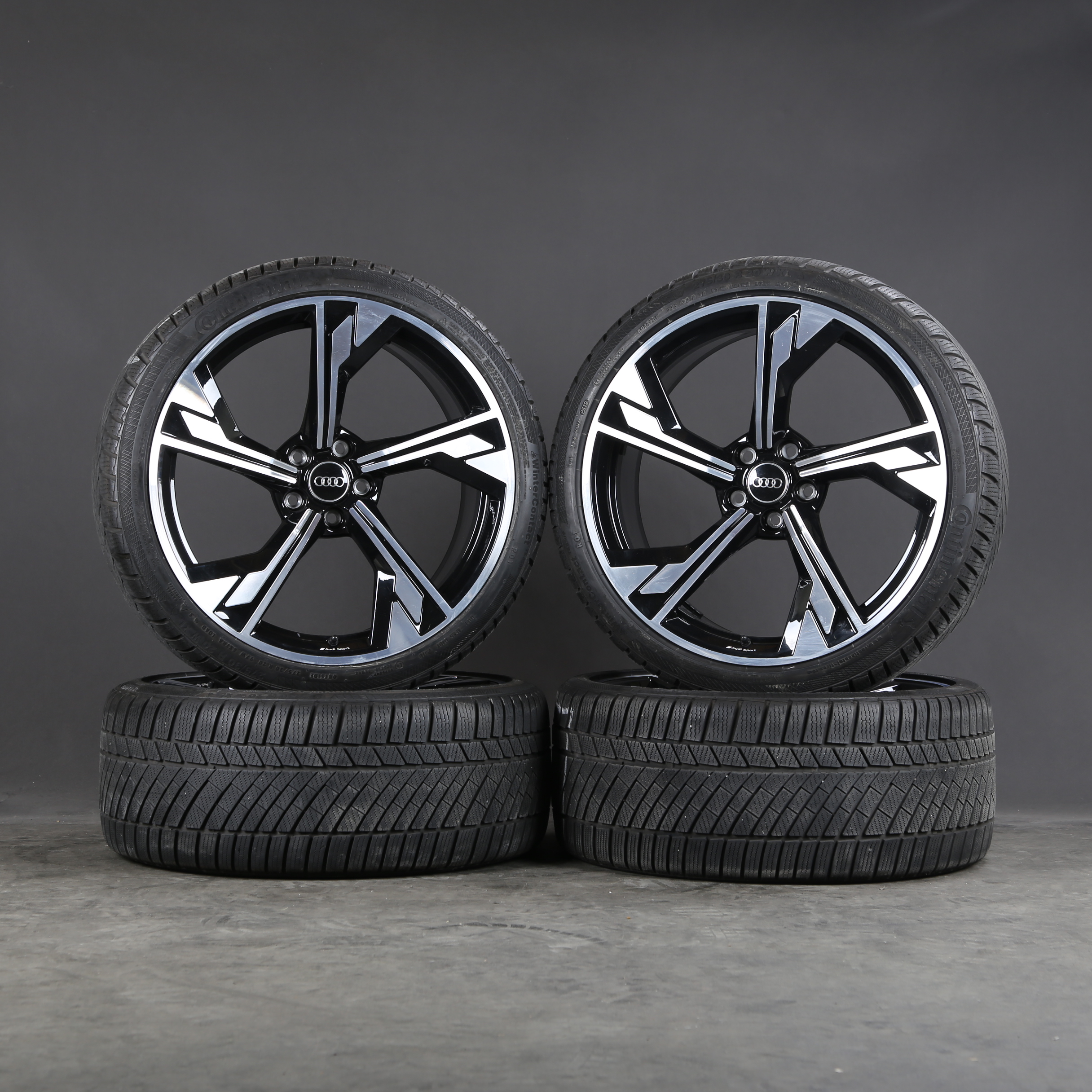 20 pouces roues d'hiver d'origine Audi RS4 B9 RS5 F5 Flag 8W0601025DR pneus d'hiver