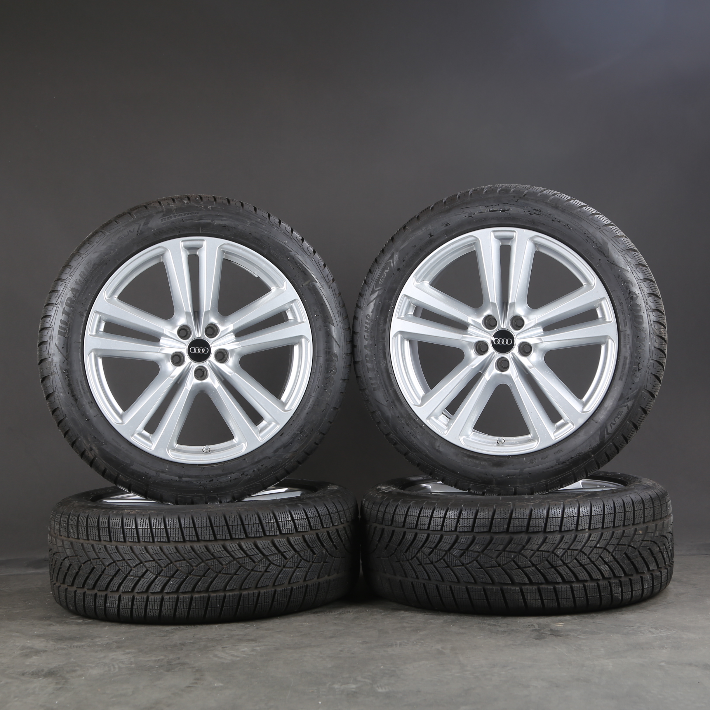 20 inch winter wheels original Audi Q7 4MB 4M SQ7 4M0601025G S-Line winter tires