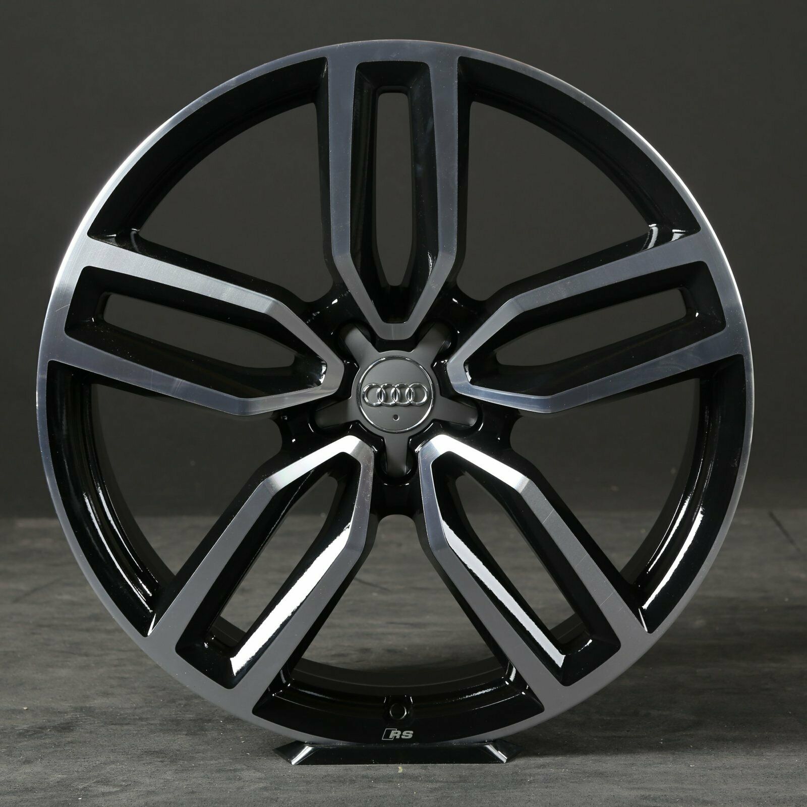 Audi Q5 SQ5 8R original 21 Zoll Doppelspeiche-Stern-Design 8R0601025CP Alufelgen