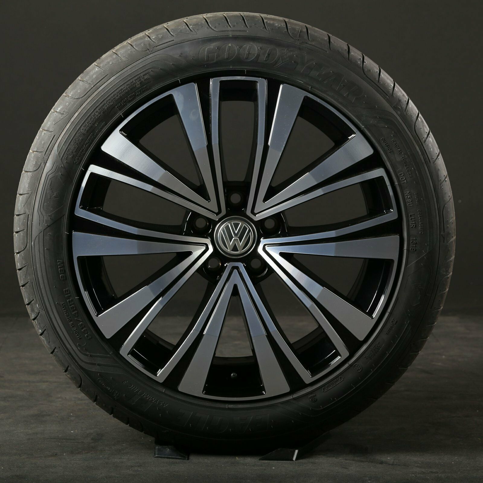 18 pouces roues d'été originales VW Arteon 3H7 jantes en aluminium 3G8601025F jantes Muscat