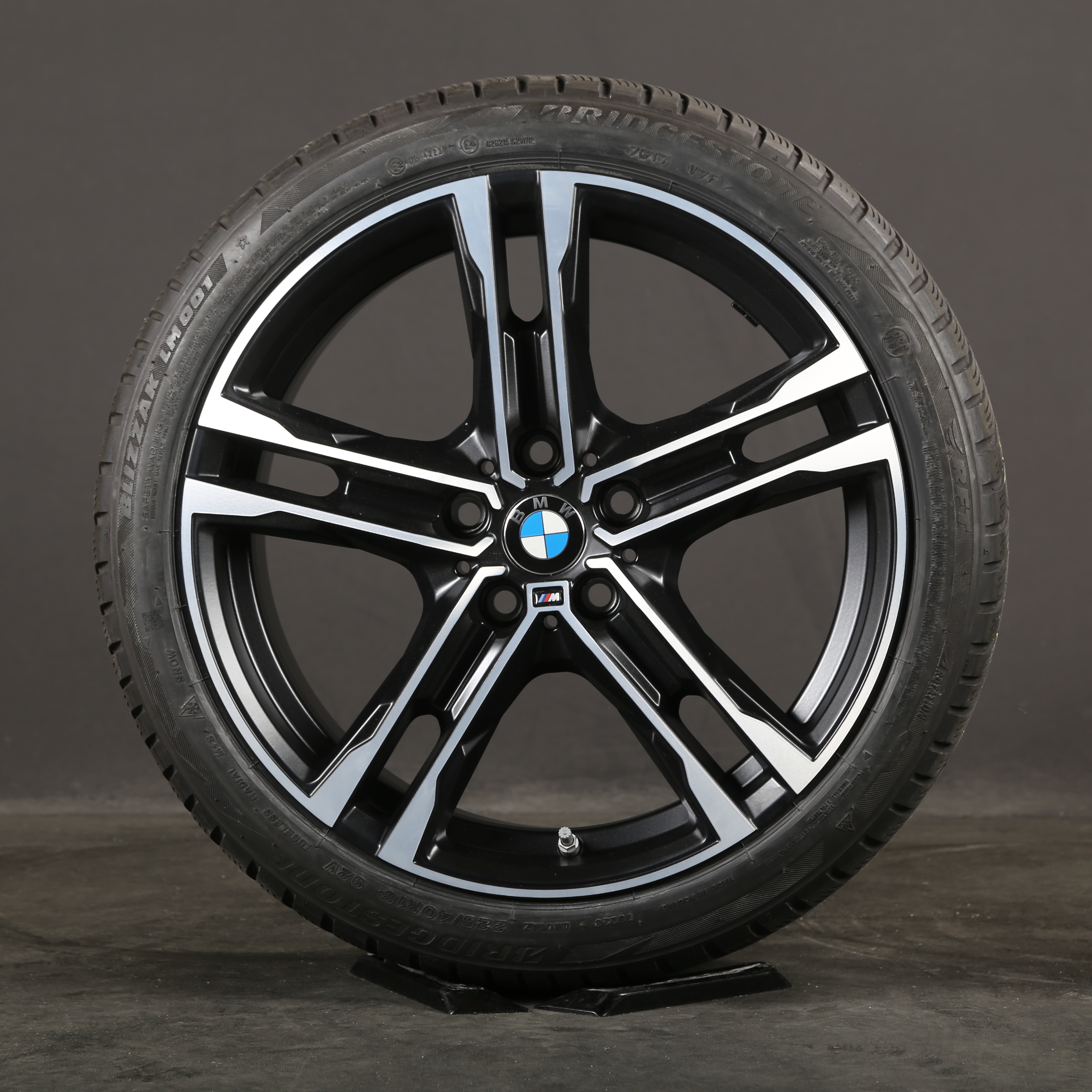 18 pouces roues d'hiver original BMW Série 1 F40 Série 2 F44 8092352 M819 pneus d'hiver