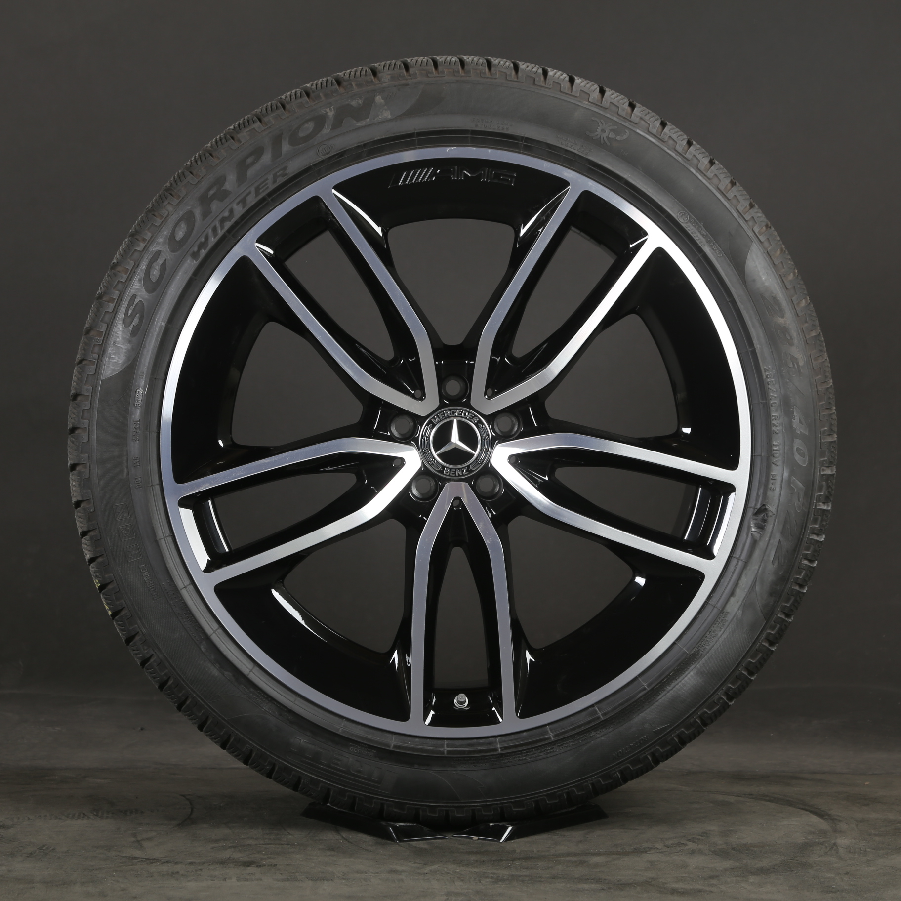22 pouces roues d'hiver d'origine Mercedes AMG GLE V167 A16740136