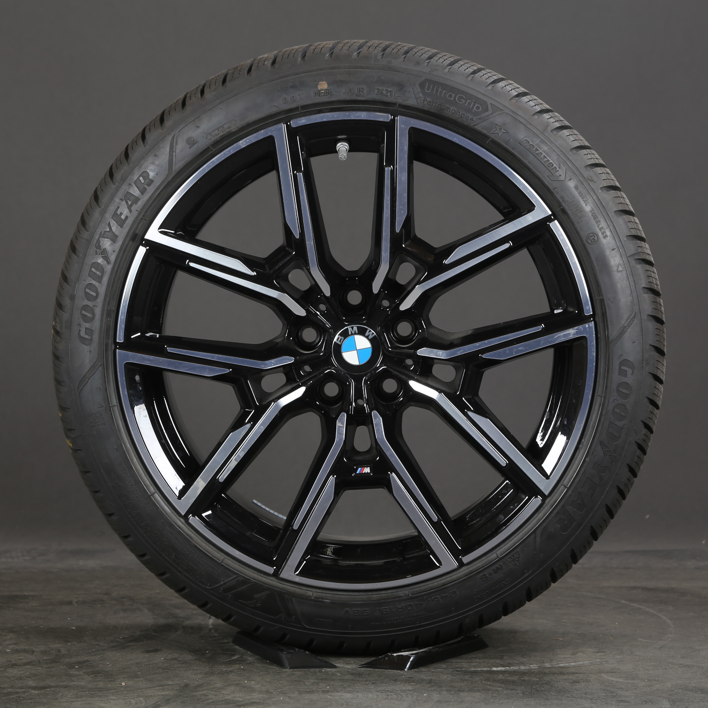 19 pouces roues d'hiver d'origine BMW i4 Série 4 G26 M859 8747304 8747305 pneus d'hiver
