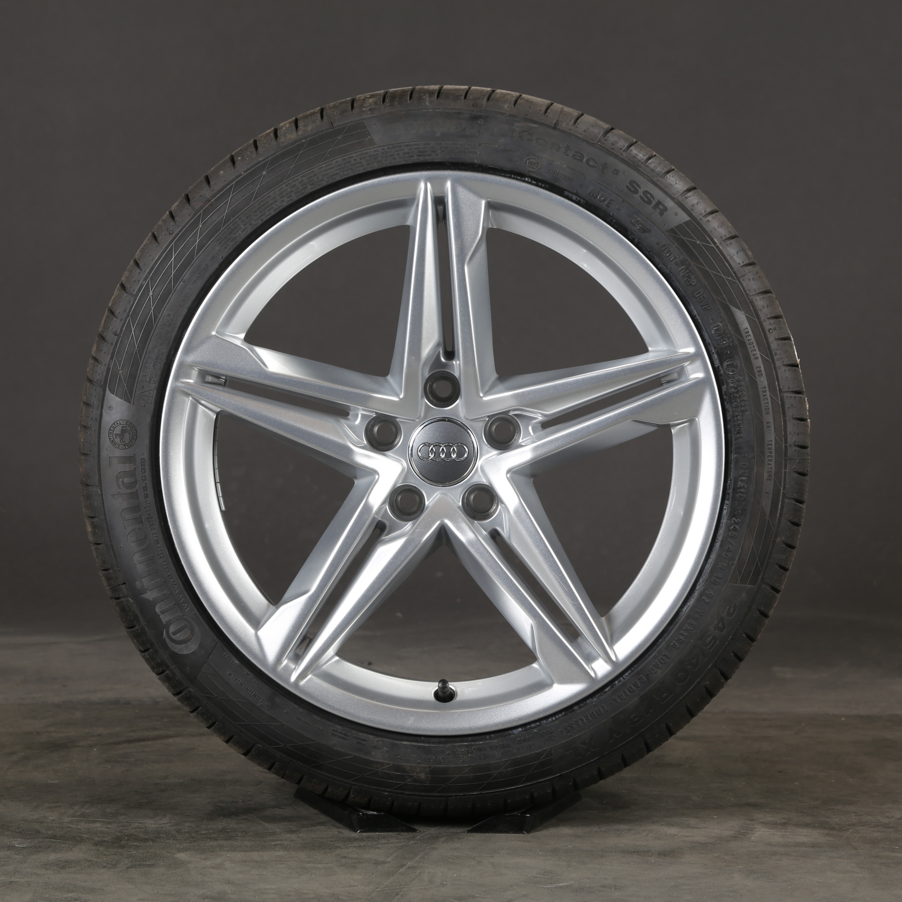 18 inch summer wheels original Audi A5 S5 F5 8W 8W0601025EN summer tires