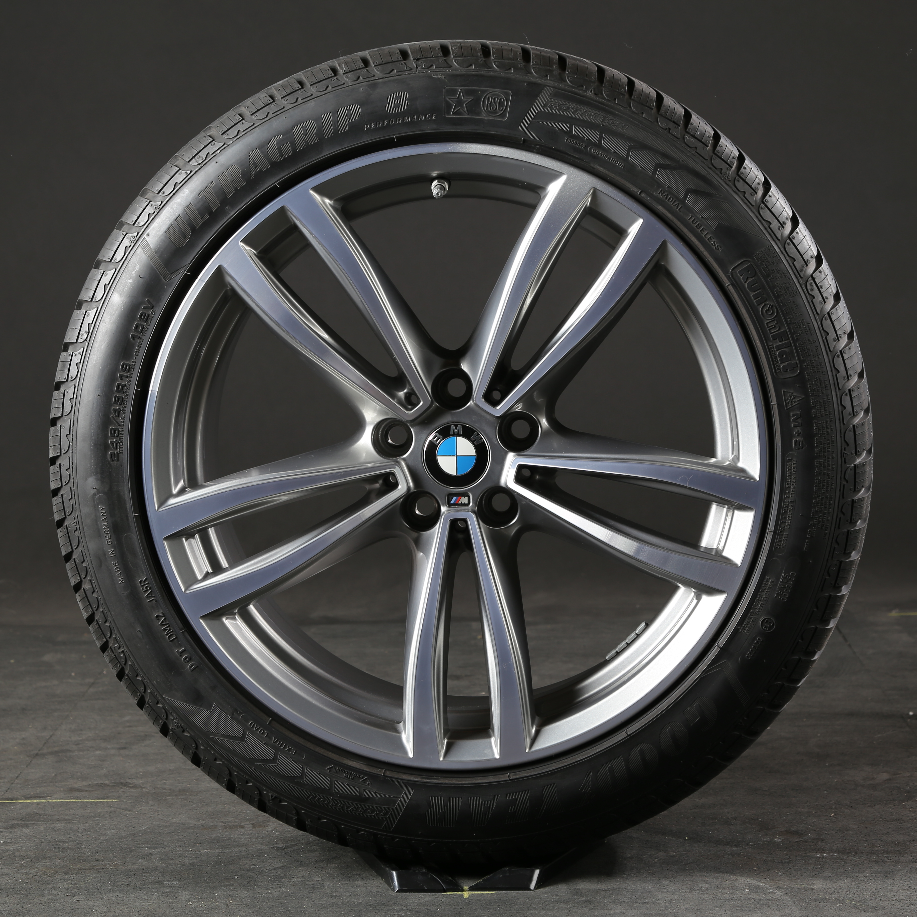 19 pouces roues d'hiver d'origine BMW Série 7 G11 G12 Série 6 GT G32 M647 7850579 647