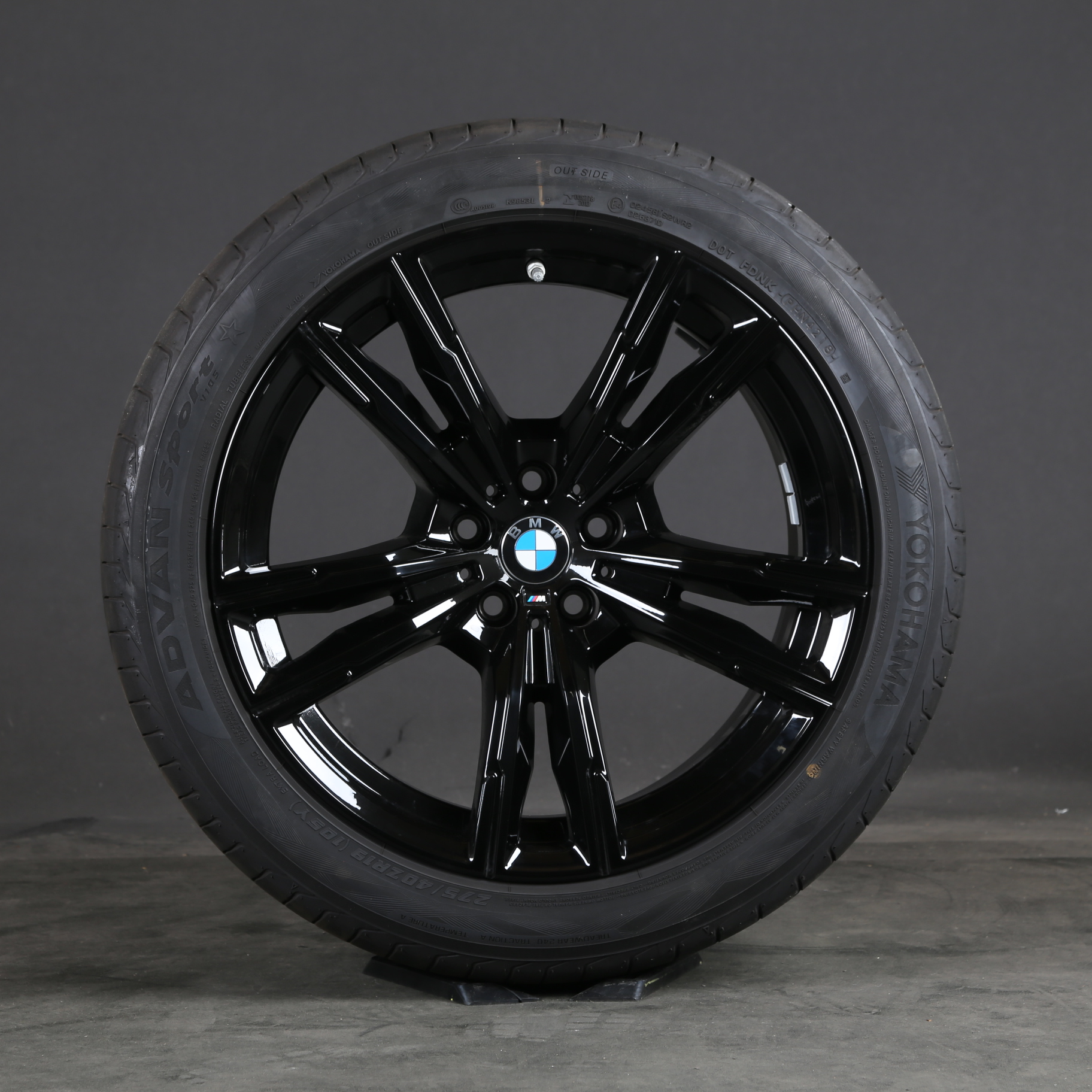19 pouces roues d'été d'origine BMW M8 F92 F91 8089560 M812 812M pneus d'été
