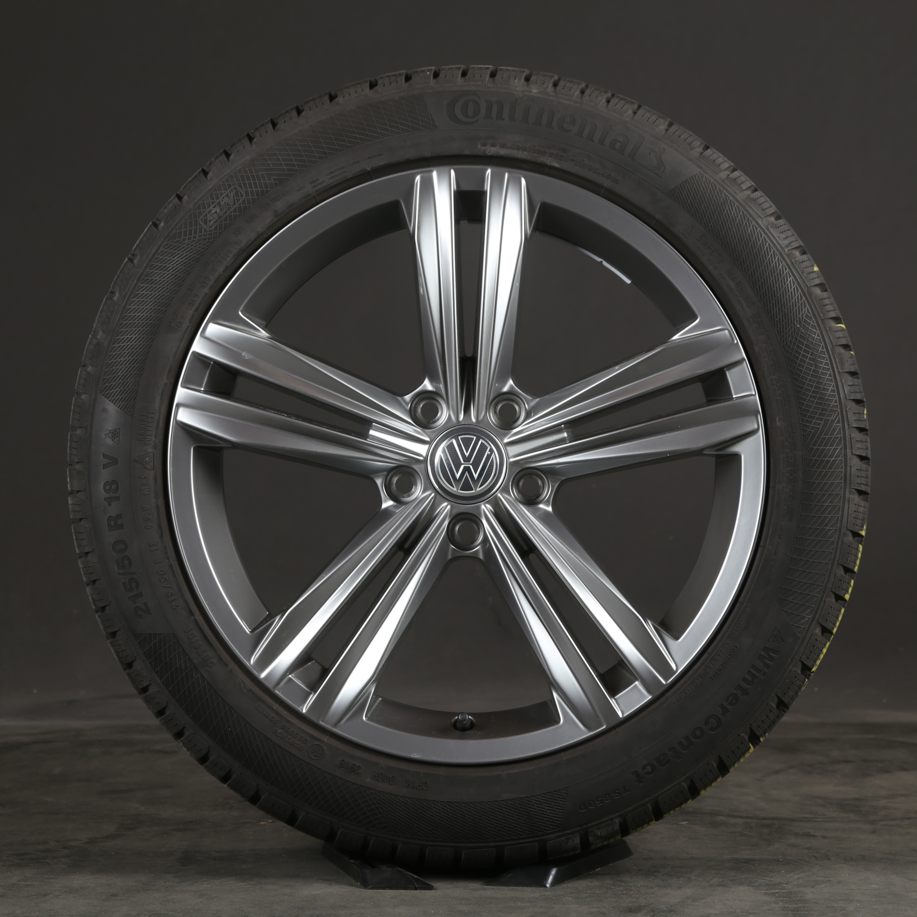 18 pouces roues d'hiver d'origine VW T-Roc A11 Sebring 2GA601025G pneus d'hiver