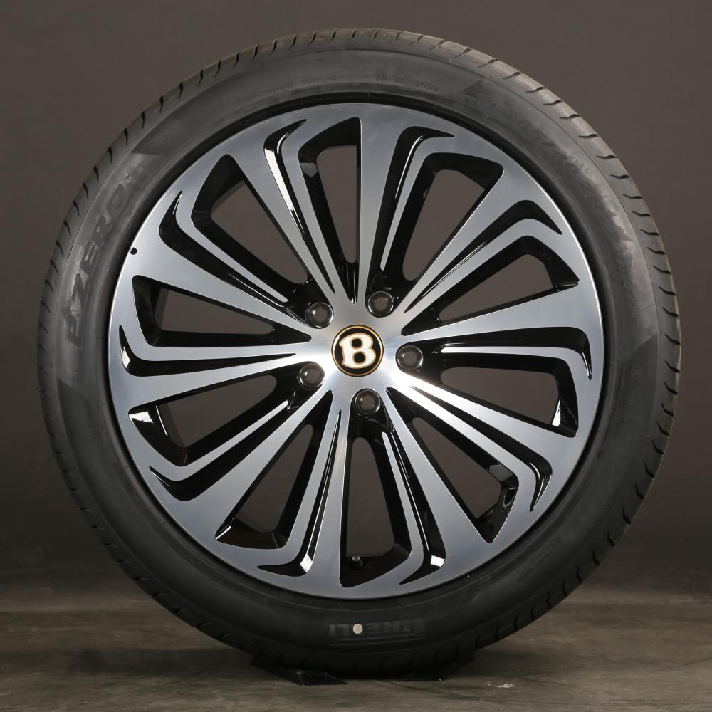 22 inch originele Bentley Bentayga 4V zomerwielen 36A601025S zomerbanden
