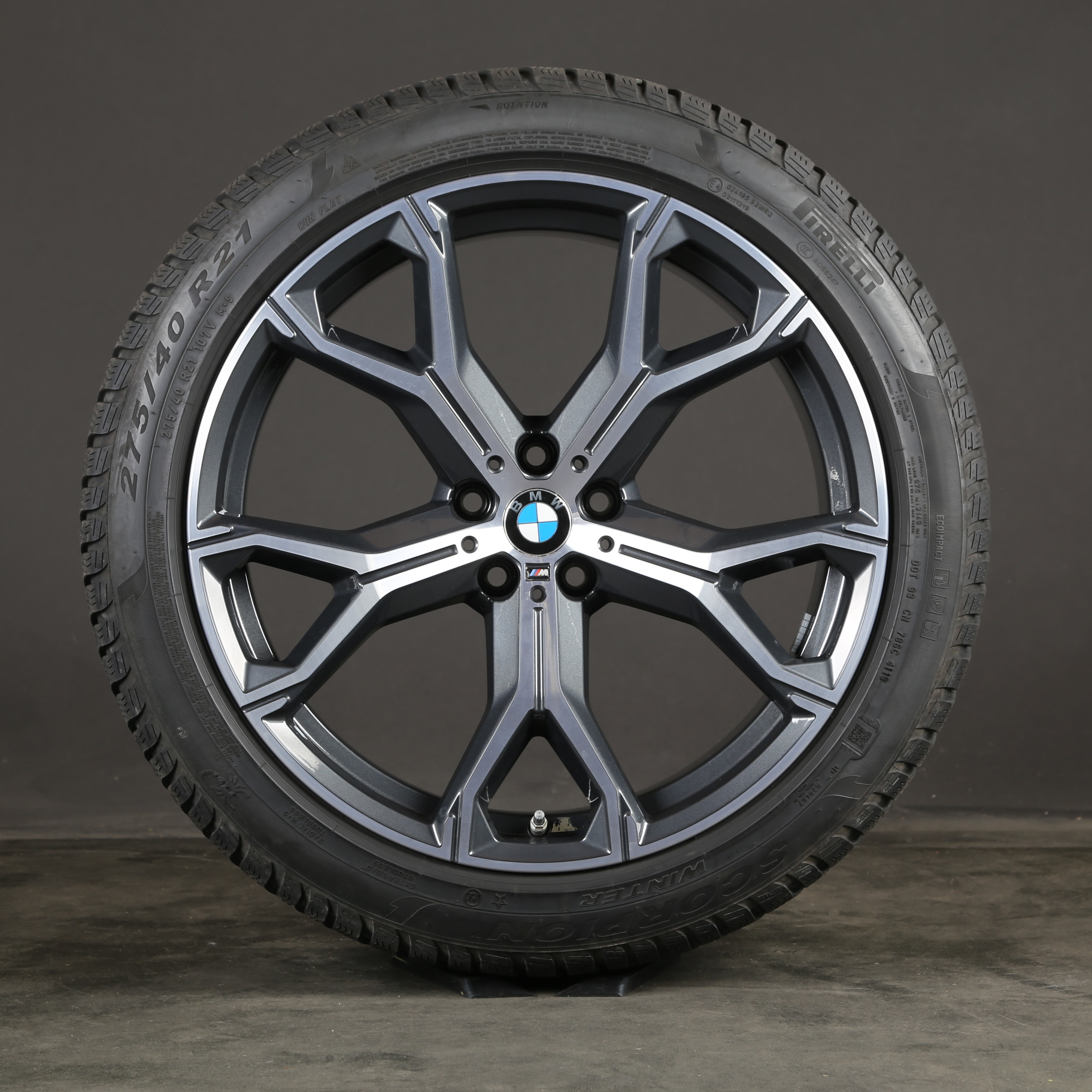 21 pulgadas ruedas de invierno original BMW X5 G05 X6 G06 M741 8071998 neumáticos de invierno