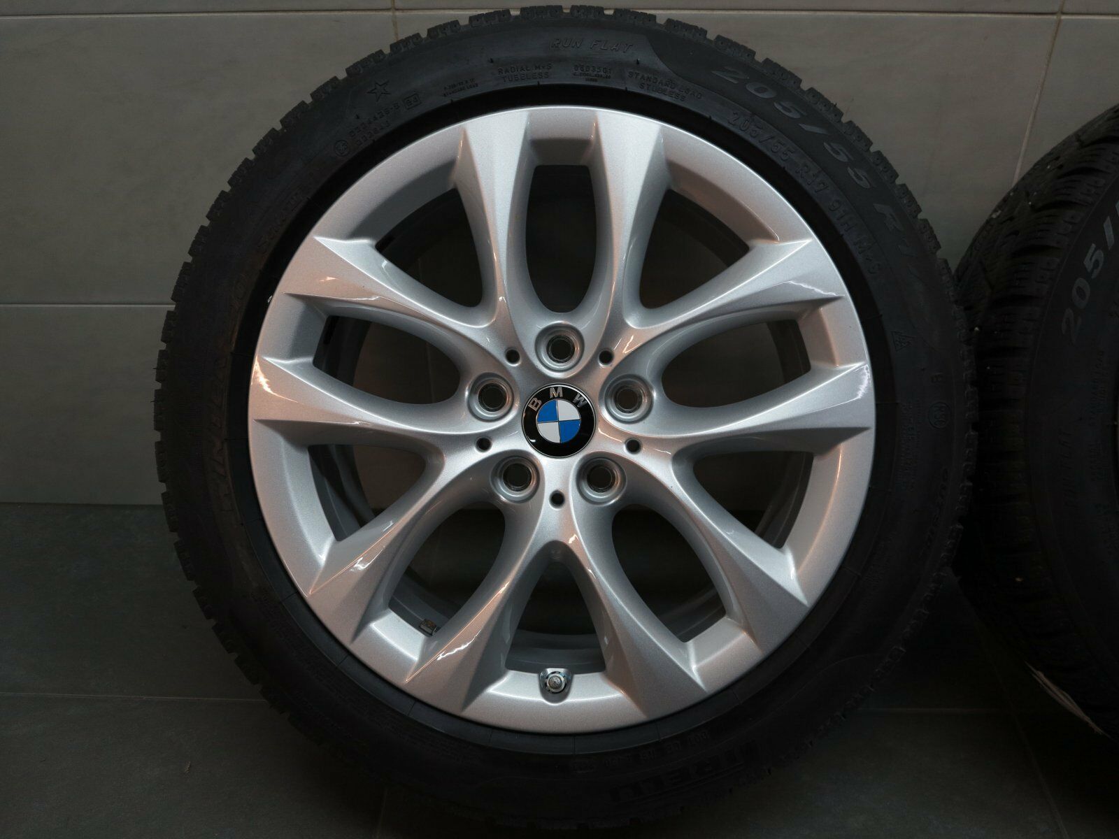 17 pouces roues d'hiver d'origine BMW Série 2 GT F46 Activ Tourer F45 Styling 479 6855088