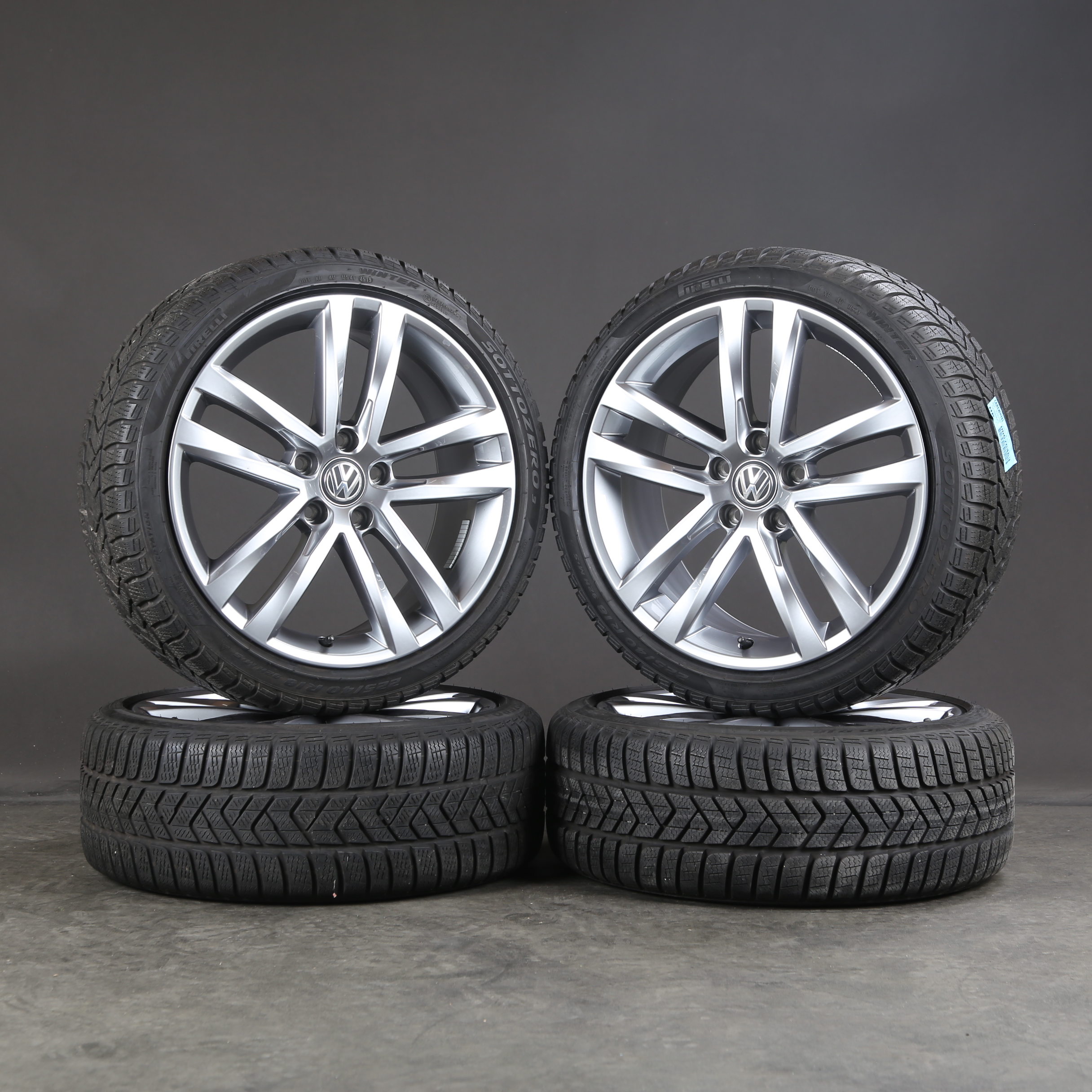 18 inch winter wheels original VW Golf VII 7 Salvador winter tires 5G0601025AF