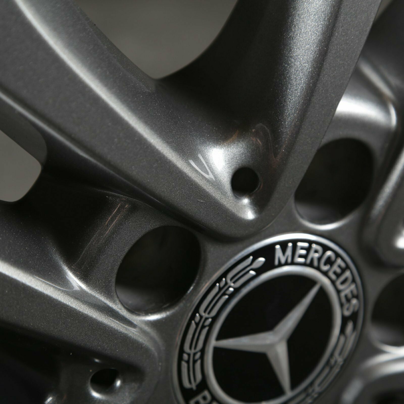 17 tommer Mercedes C-Klasse W205 S205 vinterhjul originale fælge A2054010200