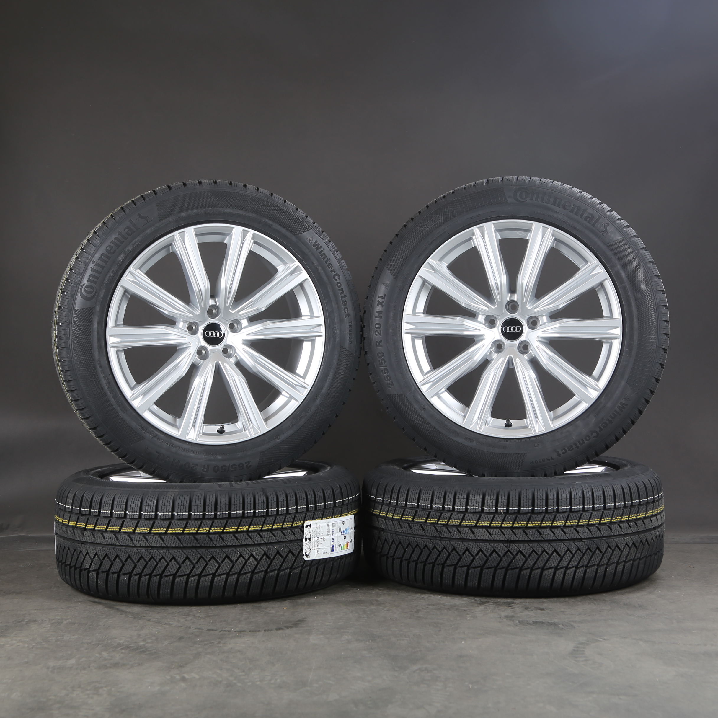 20 inch original Audi Q8 SQ8 4M8601025T S-Line rims winter wheels winter tires